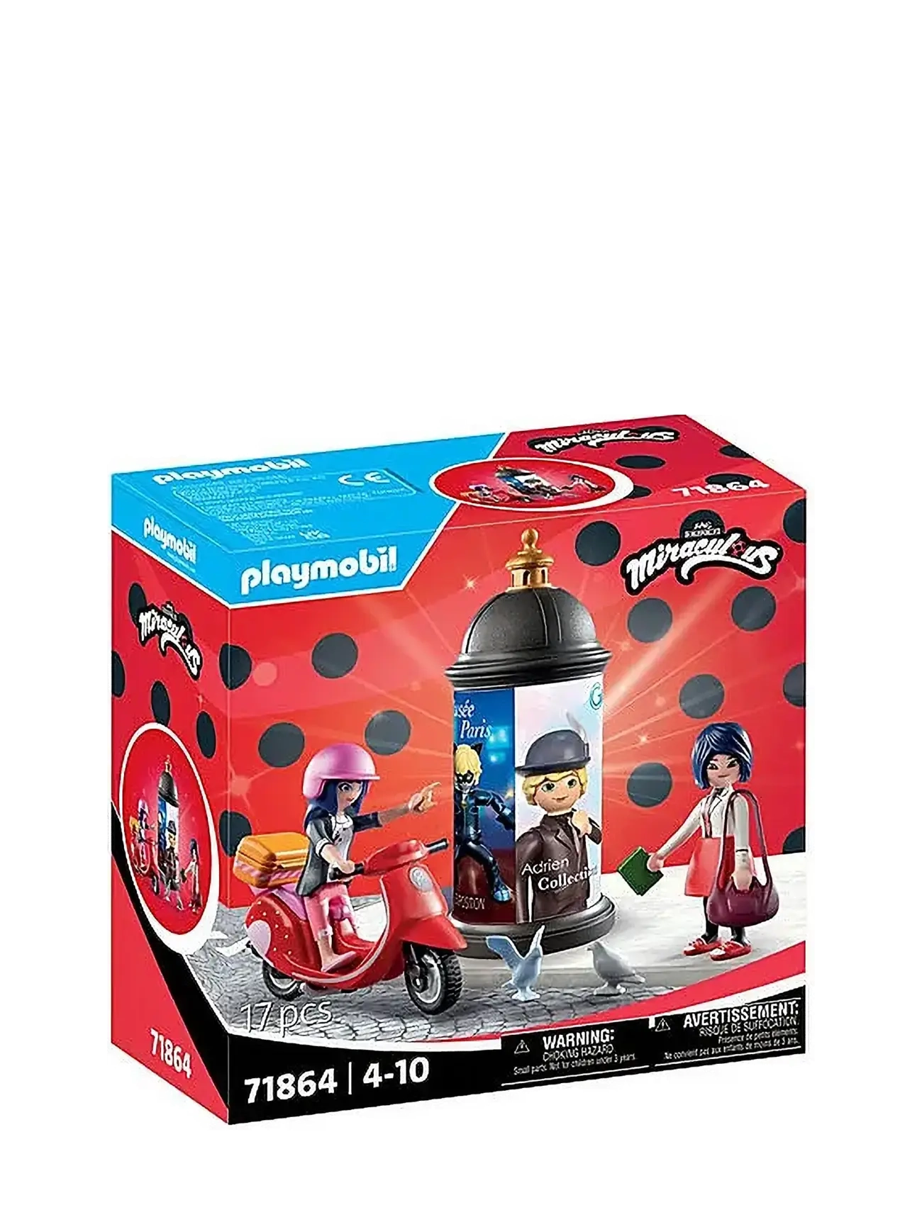 PLAYMOBIL Miraculous: Paris Scooter Ride - 4 for 3 - MULTICOLORED / multi
