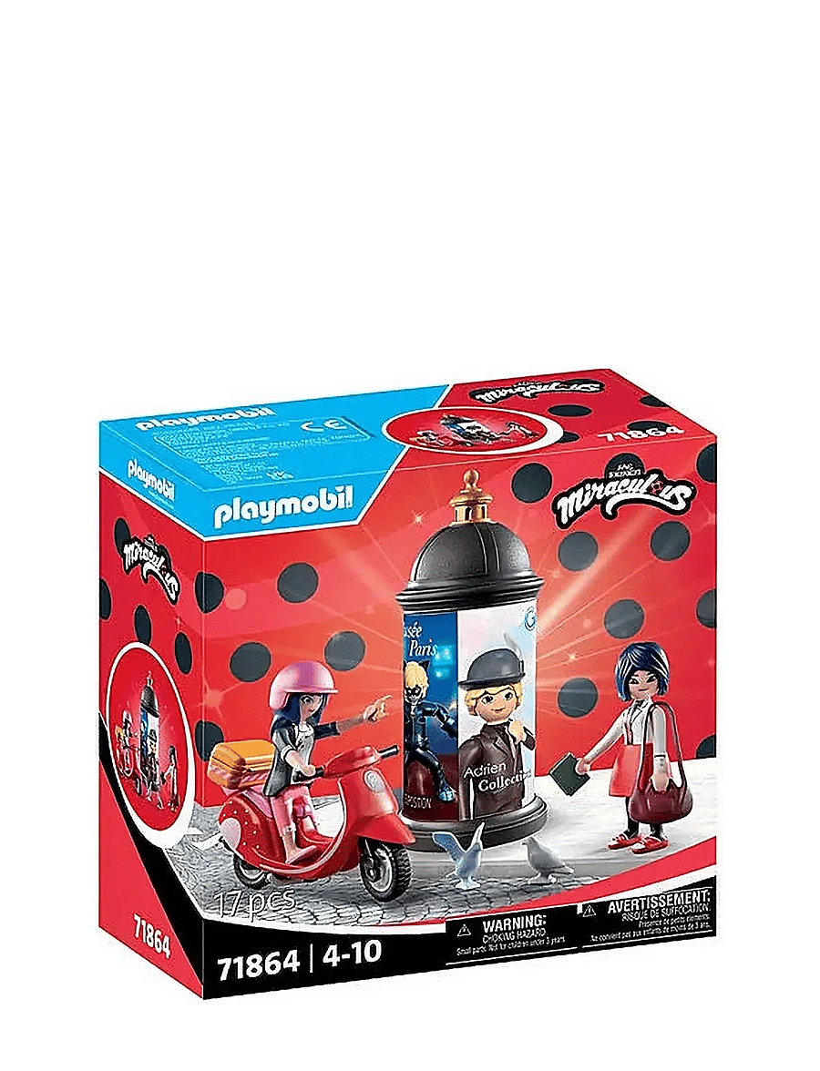 PLAYMOBIL - Miraculous: Paris Scooter Ride - spiel-sets - multicolored - 0