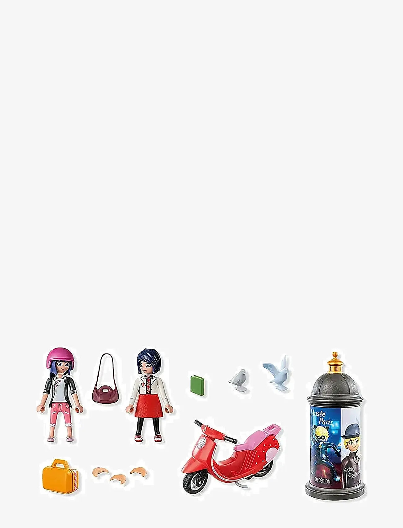 PLAYMOBIL - Miraculous: Paris Scooter Ride - legesæt - multicolored - 1