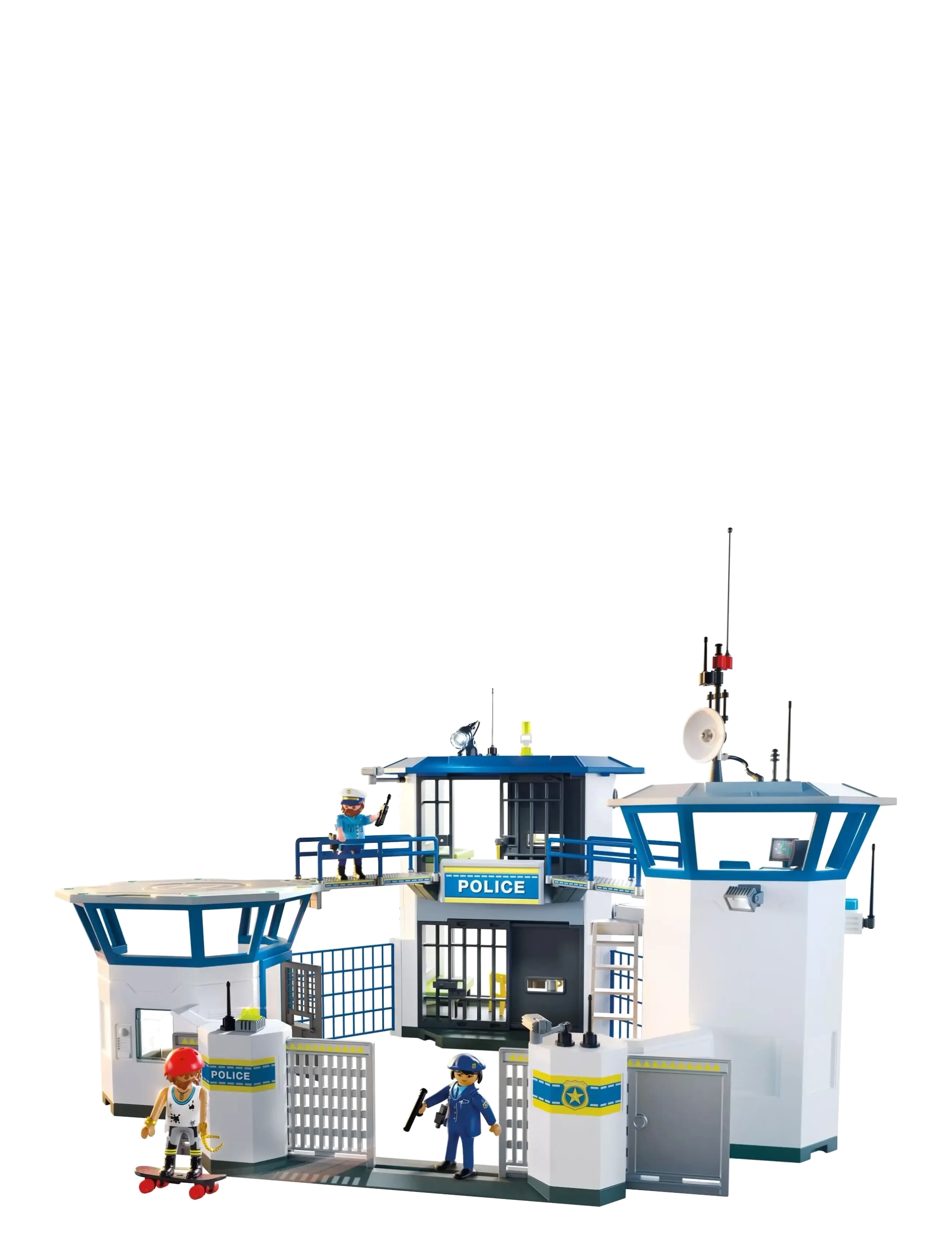 PLAYMOBIL Police Command Center - Playmobil City Action - MULTICOLORED / blue