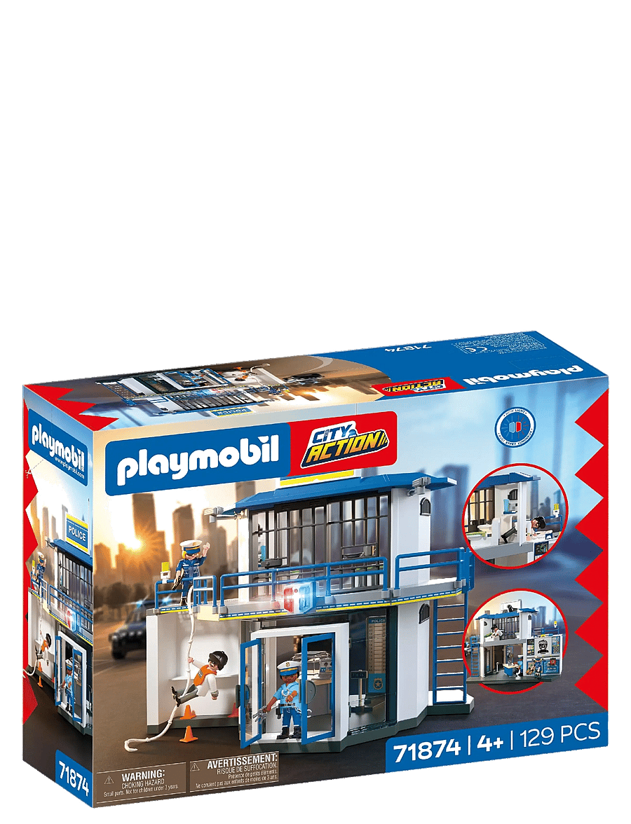 PLAYMOBIL - Police Station with Investigation Room - multicolored - 1