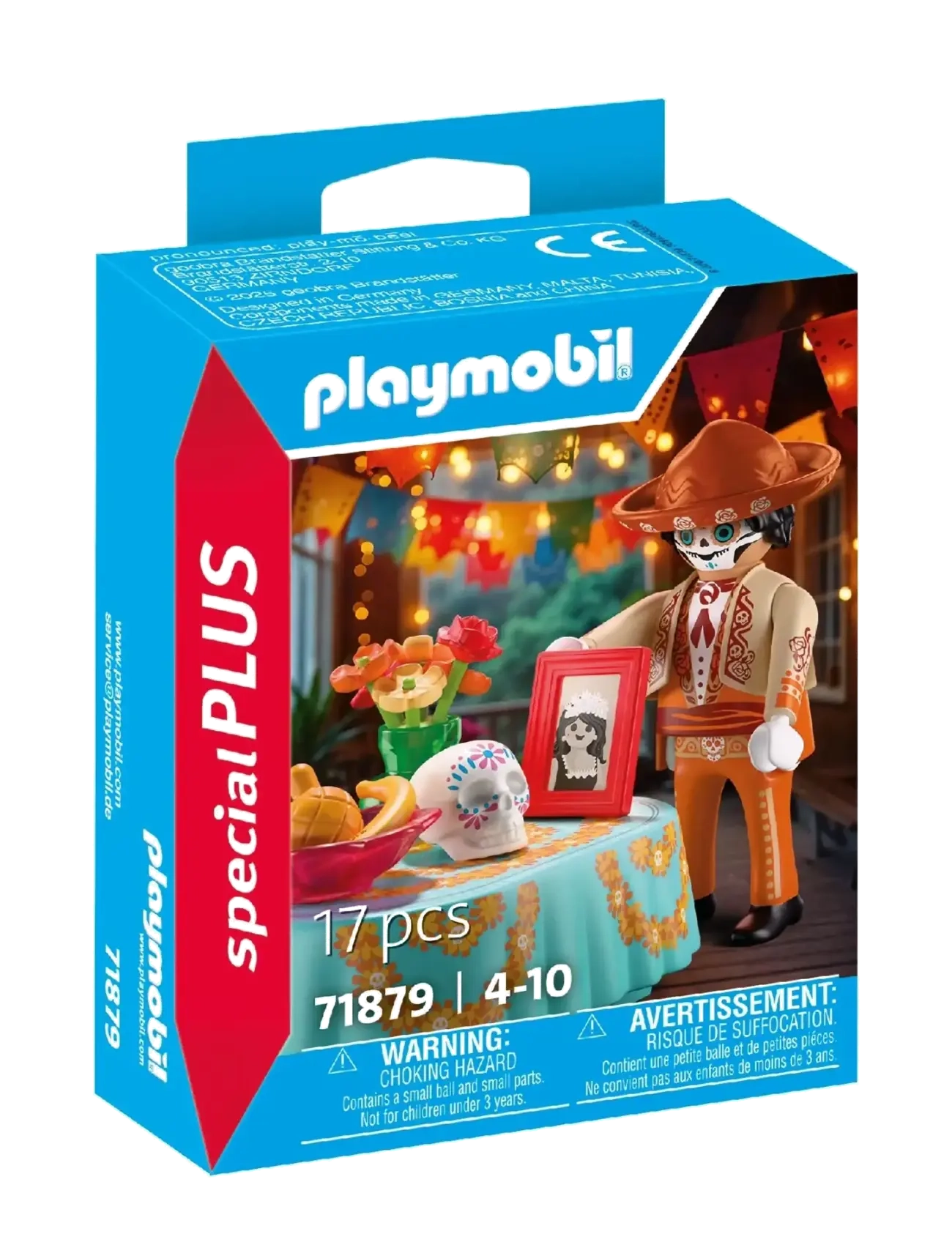 PLAYMOBIL De Dødes Dag Patterned - One Size - Kinder