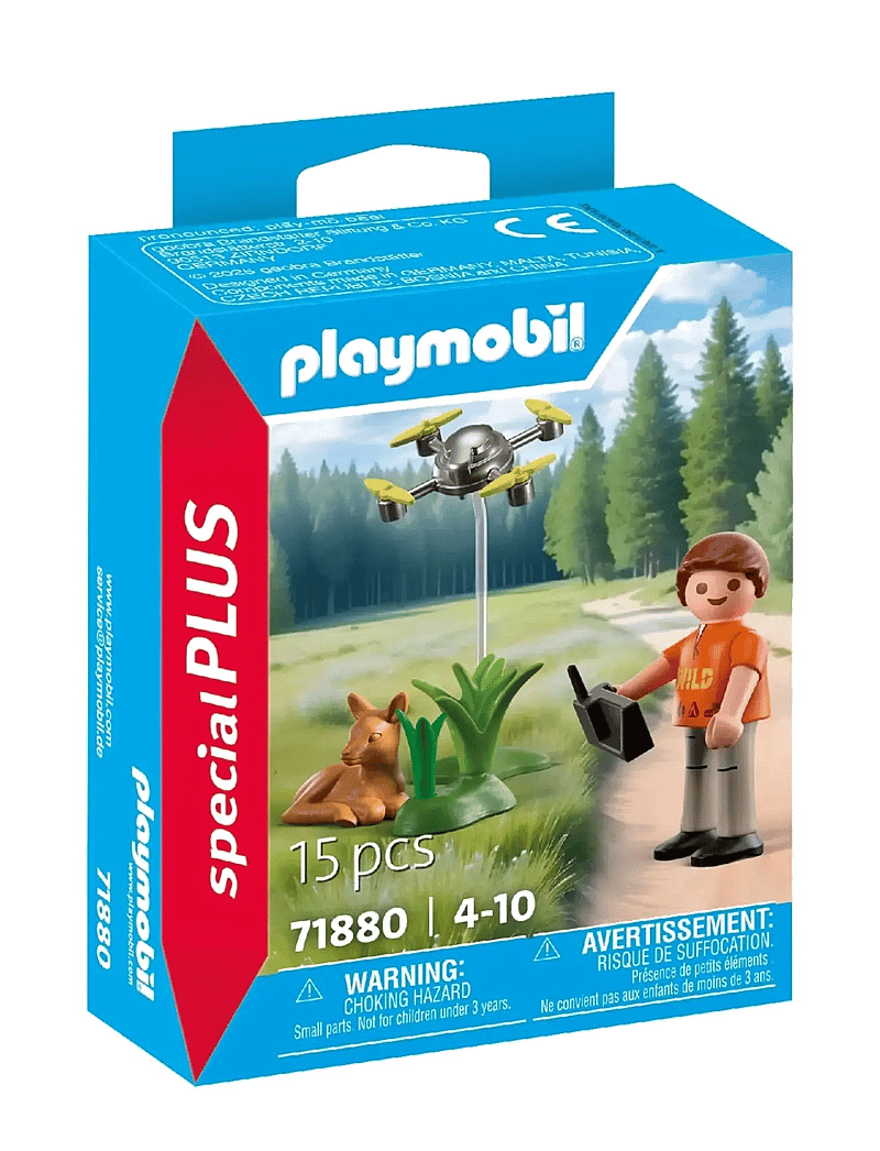 PLAYMOBIL - Fawn Rescue with Drone - playmobil special plus - multicolored - 0