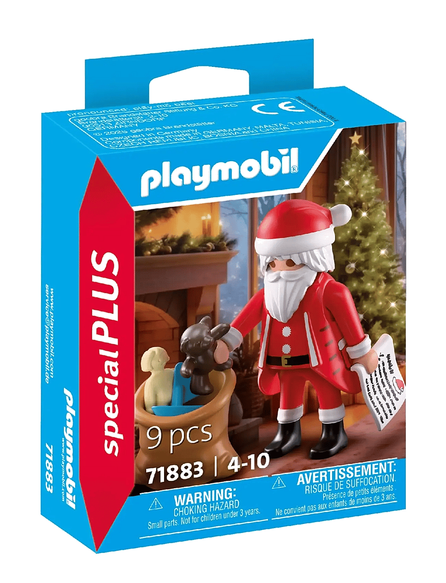 PLAYMOBIL - Santa Clause with Wish List - playmobil christmas - multicolored - 0