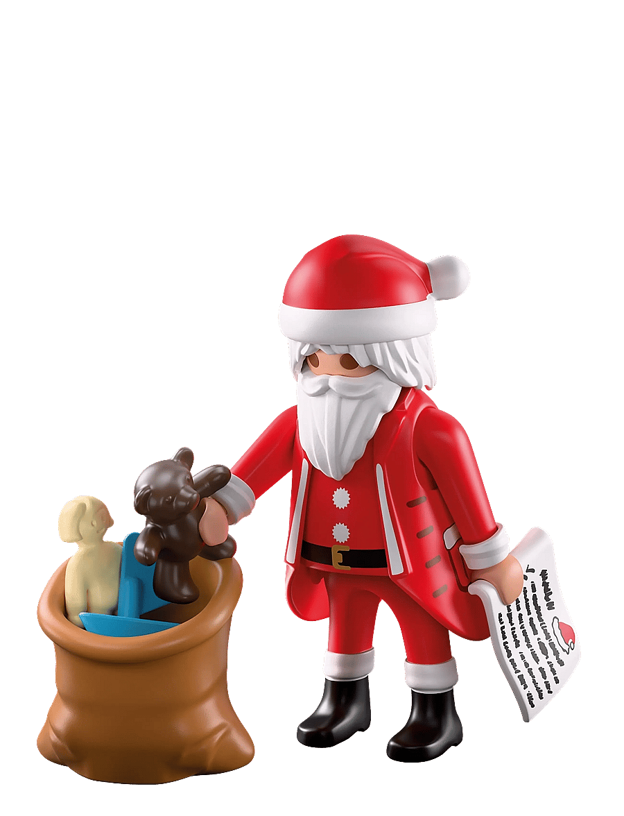 PLAYMOBIL - Santa Clause with Wish List - playmobil christmas - multicolored - 1
