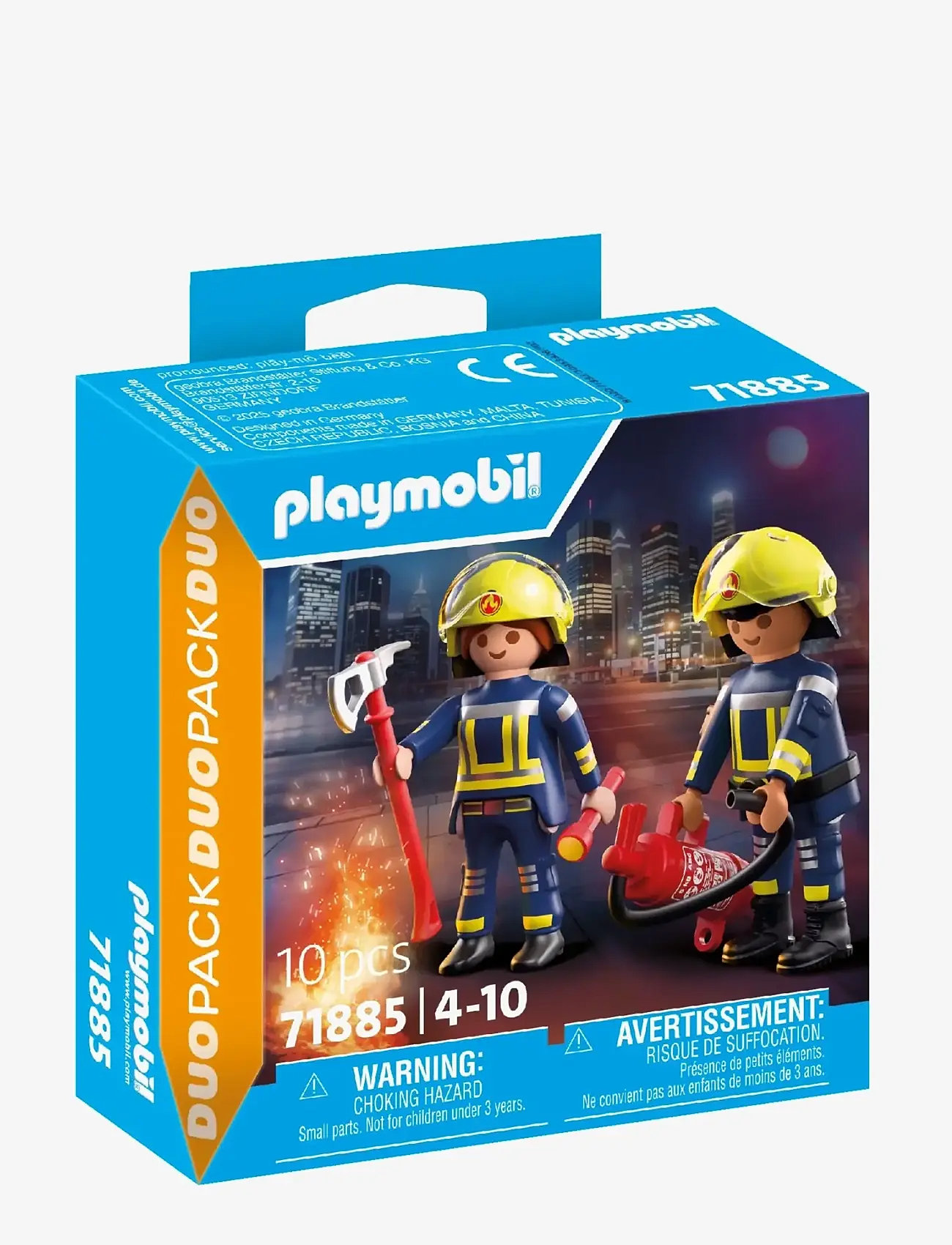 PLAYMOBIL - Fire Brigade - playmobil figures - multicolored - 0