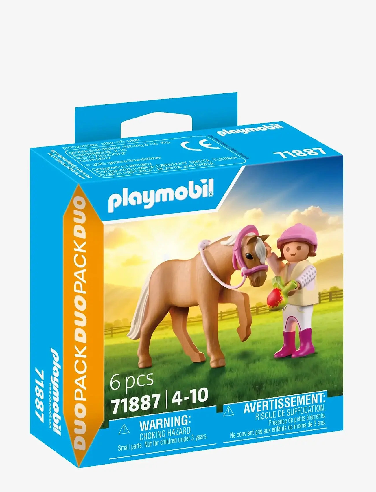 PLAYMOBIL - Girl with Pony - playmobil figures - multicolored - 0