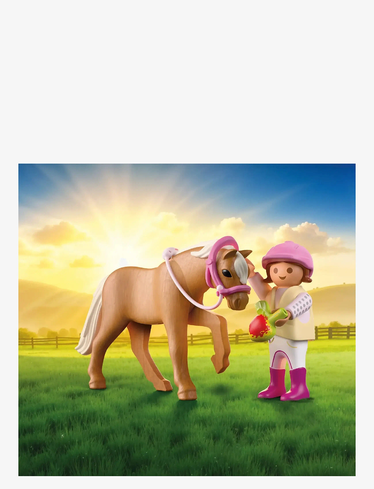 PLAYMOBIL - Girl with Pony - playmobil figures - multicolored - 1