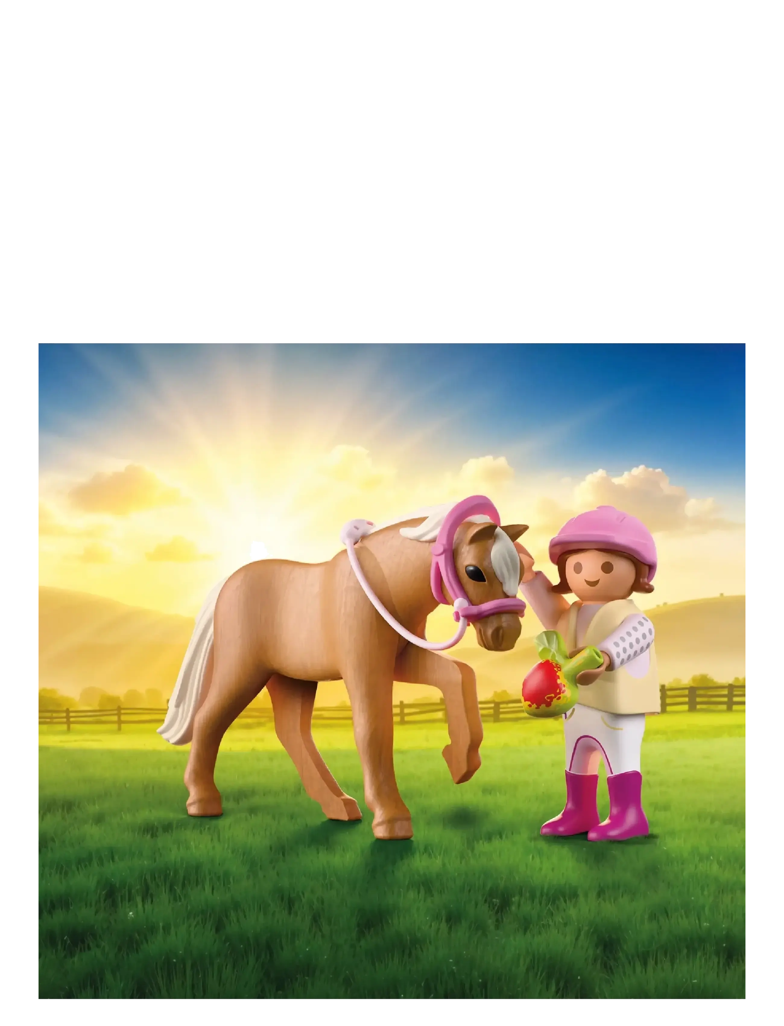 PLAYMOBIL - Girl with Pony - playmobil figures - multicolored - 1