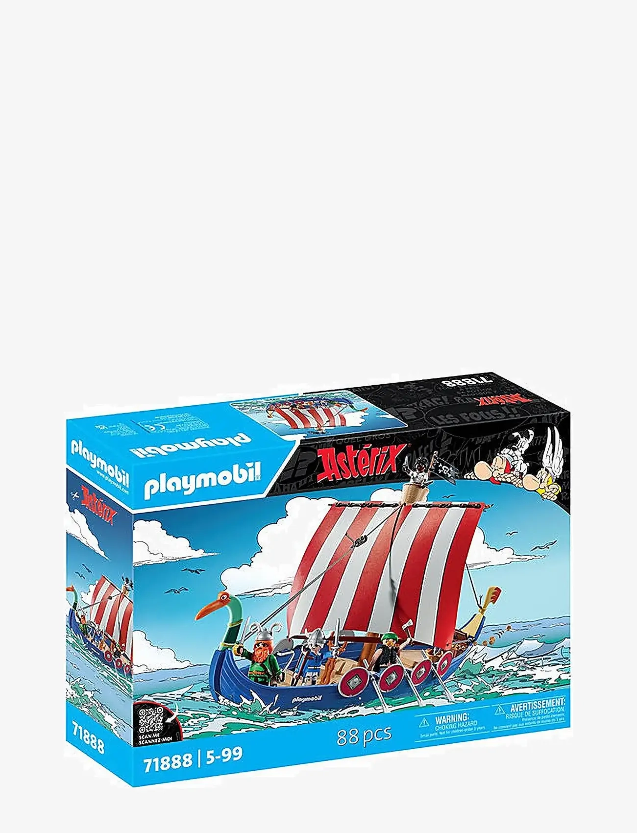 PLAYMOBIL Asterix: Pirate Ship, One Size, Multi/patterned, Playmobil Legetøj > Playmobil Asterix, Børn