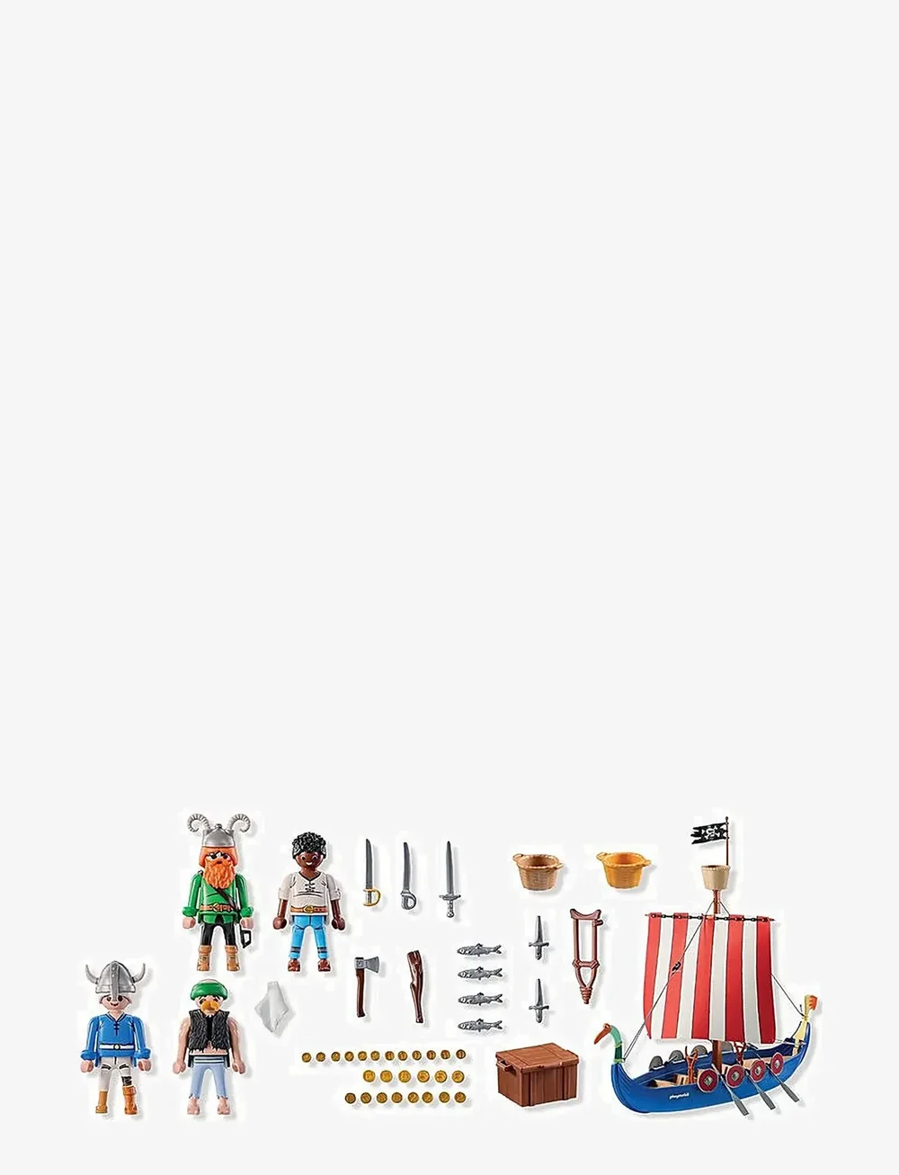 PLAYMOBIL - Asterix: Pirate Ship - playmobil asterix - multicolored - 1
