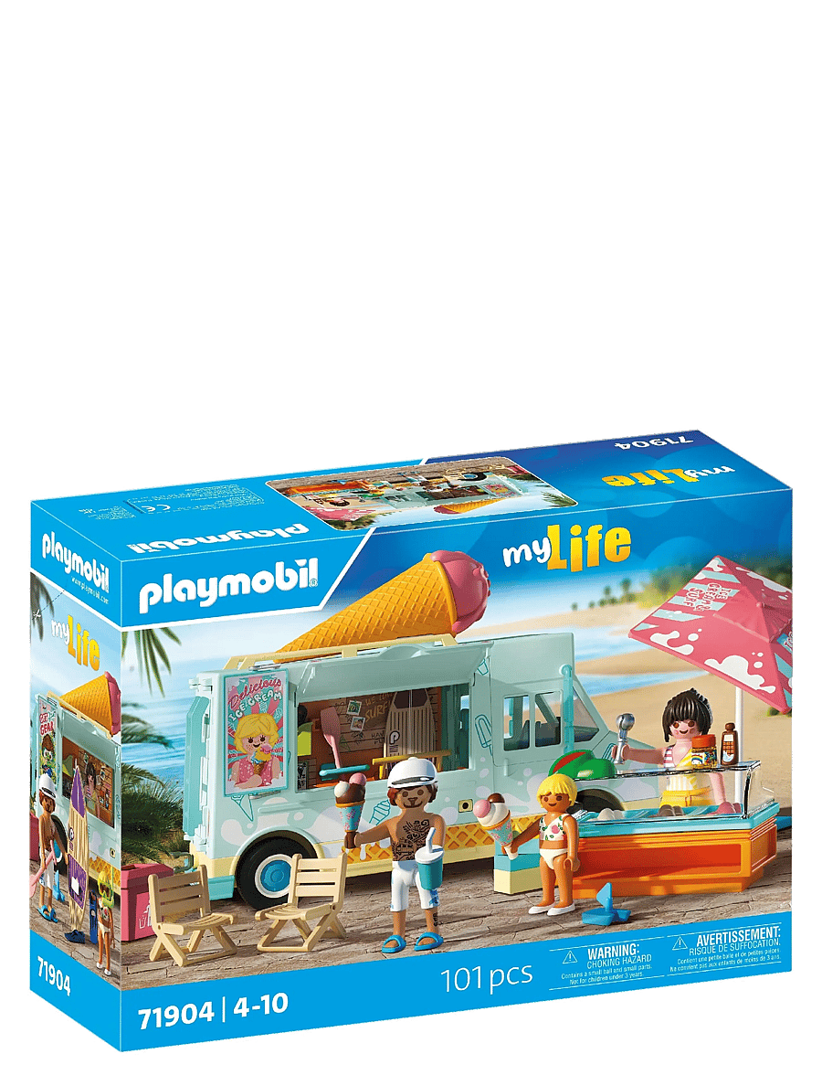 PLAYMOBIL - Ice Cream Truck with Surf Shop - multicolored - 0