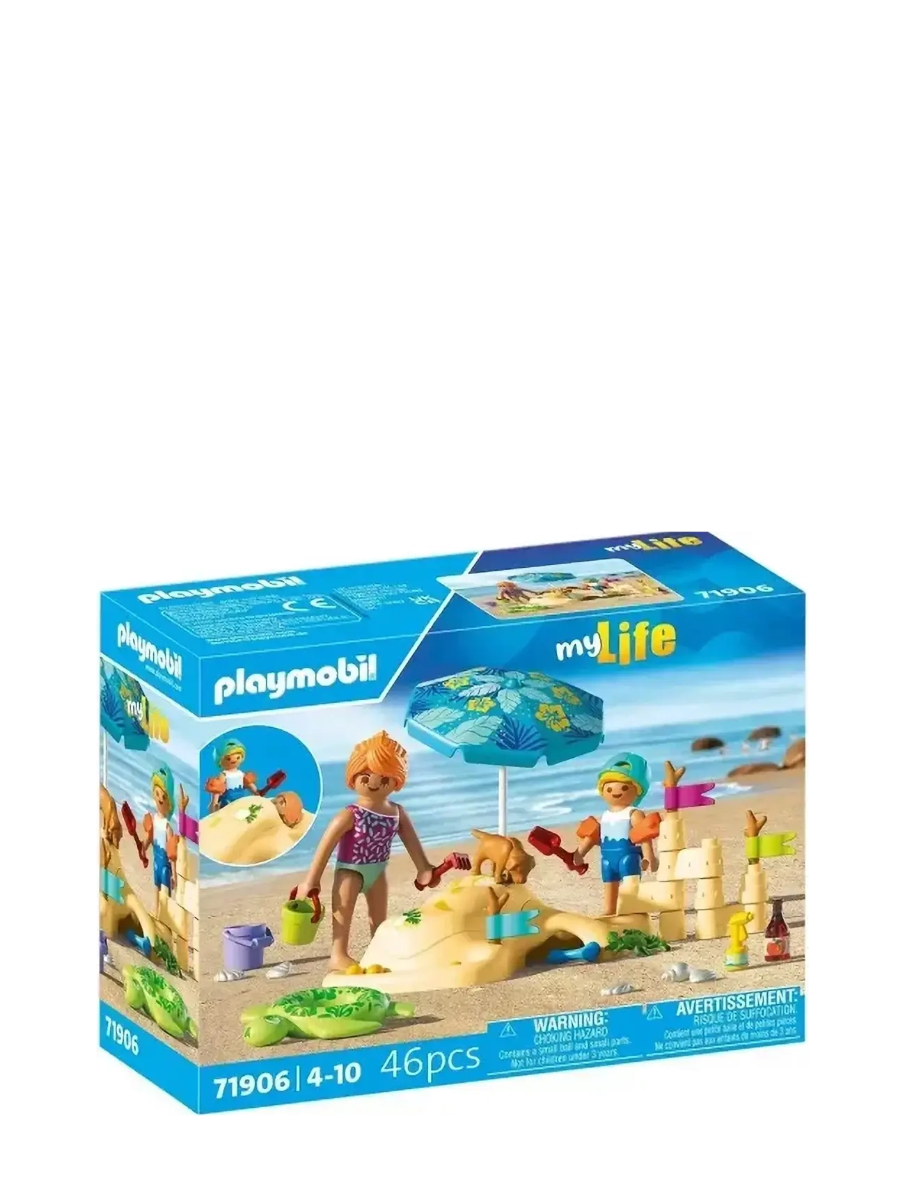 PLAYMOBIL Family Fun At The Beach, Børn, Playmobil My Life, Multi/mønstret, Str: ONE SIZE