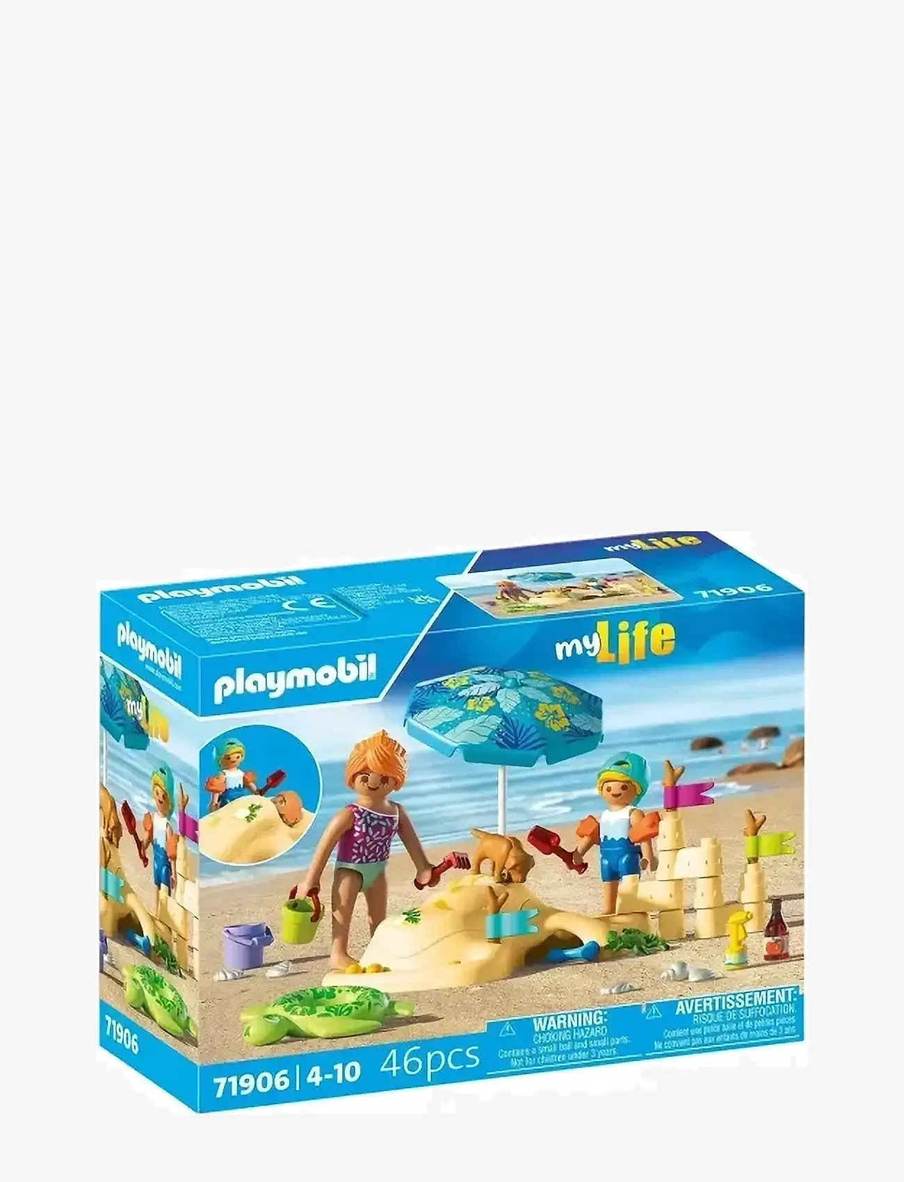 PLAYMOBIL - Family Fun at the Beach - playmobil my life - multicolored - 0