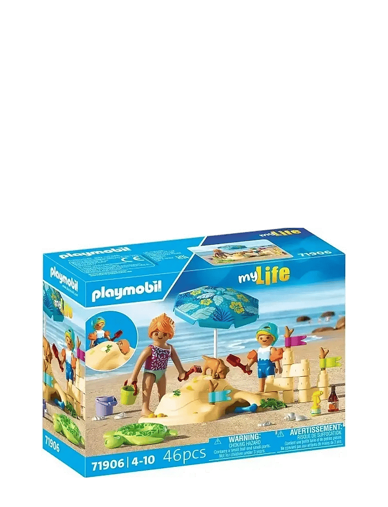 PLAYMOBIL - Family Fun at the Beach - playmobil my life - multicolored - 0