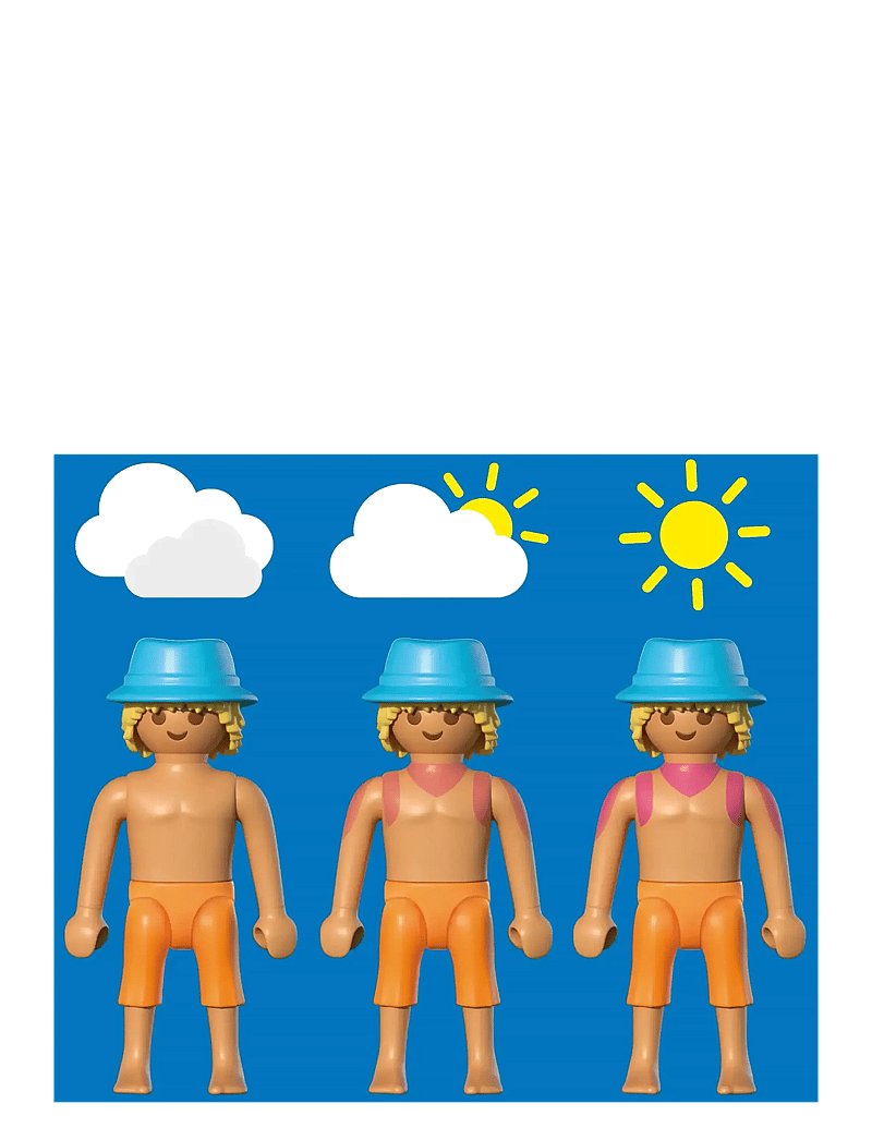 PLAYMOBIL - Couples Trip at the Beach - playmobil my life - multicolored - 2