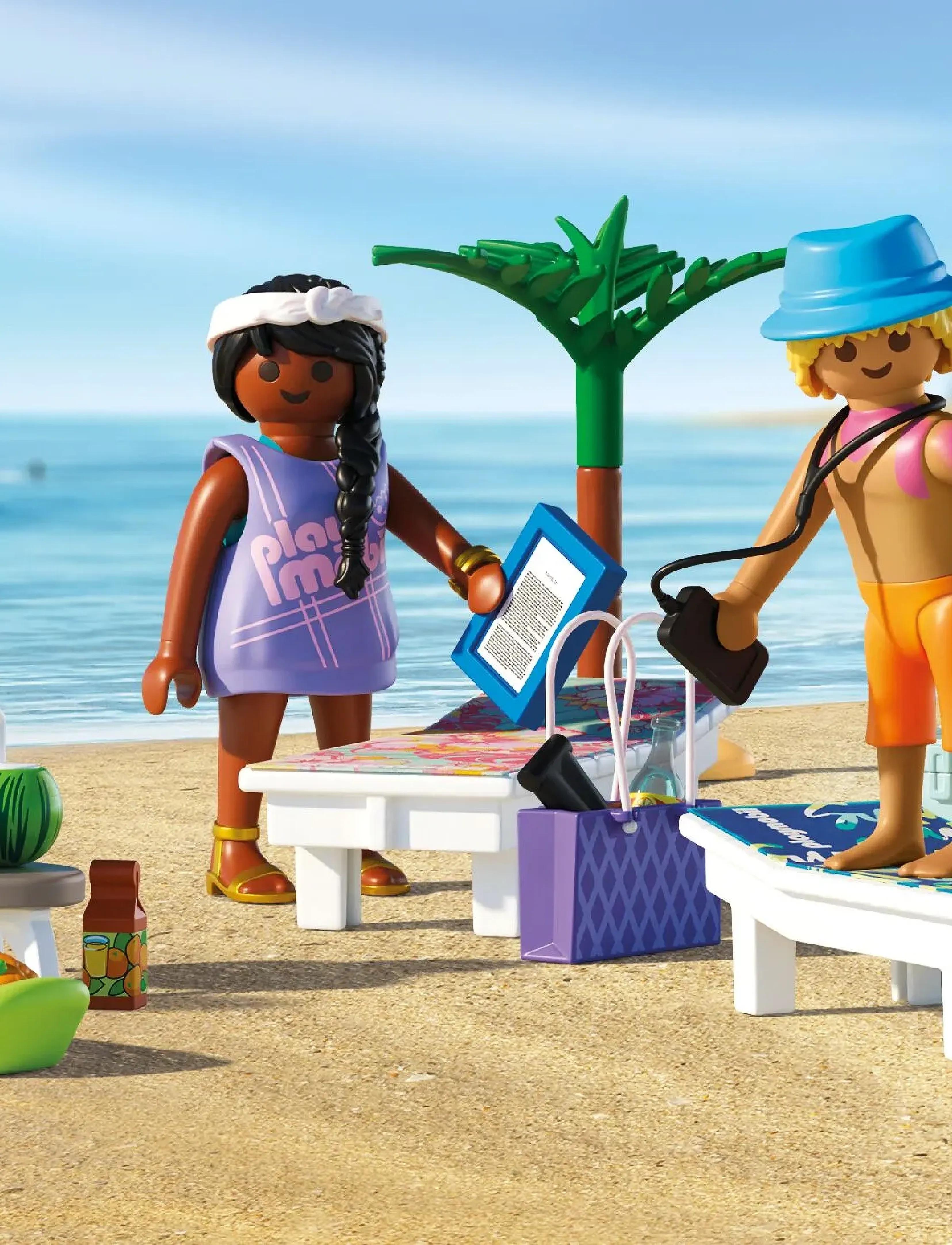 PLAYMOBIL Couples Trip At The Beach, One Size, Multi/patterned, Playmobil Legetøj > Playmobil My Life, Børn