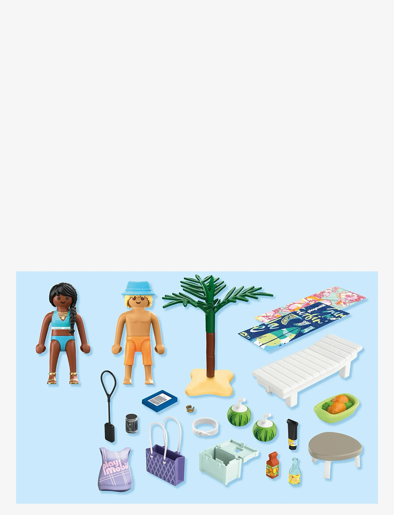 PLAYMOBIL - Couples Trip at the Beach - playmobil my life - multicolored - 3