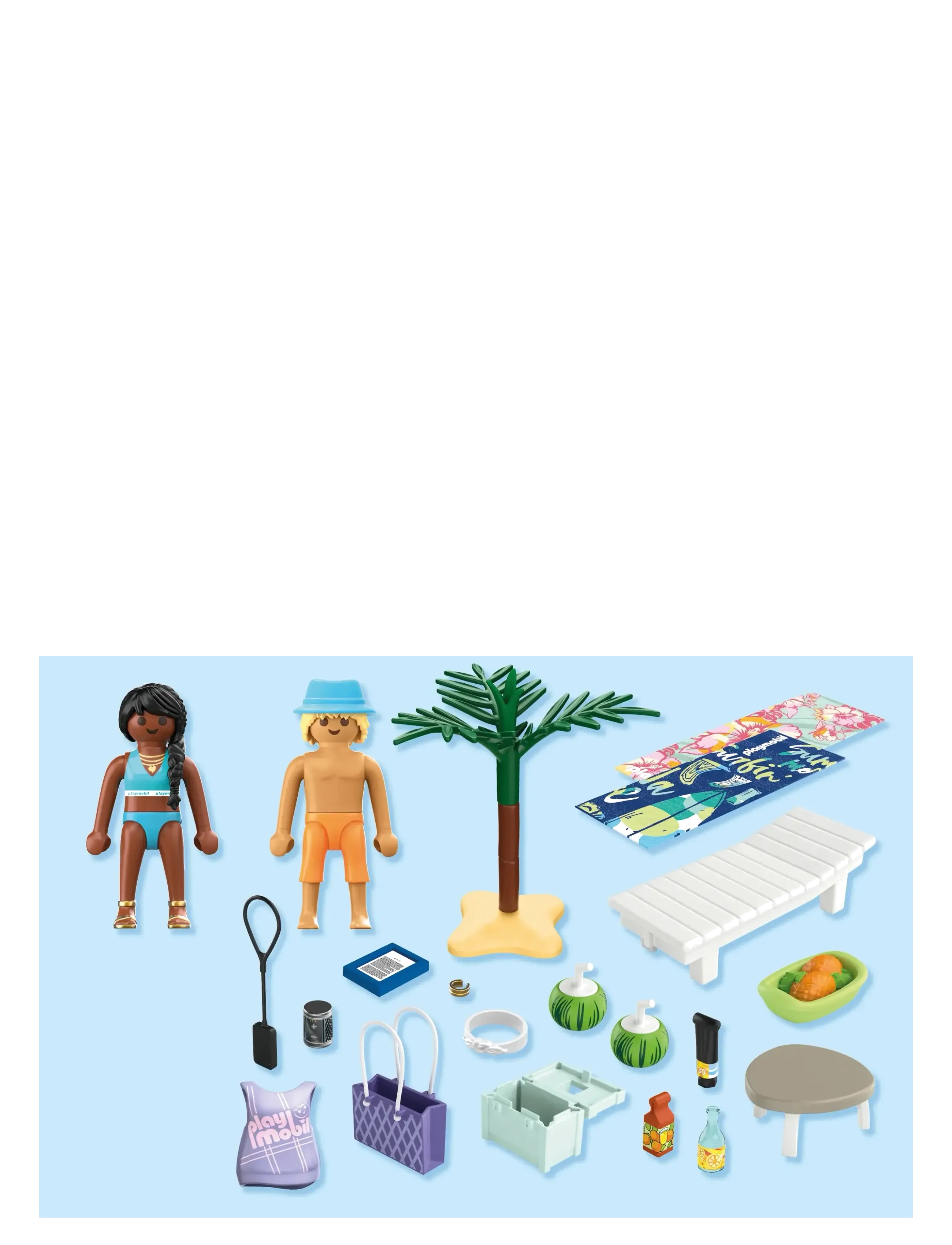 PLAYMOBIL - Couples Trip at the Beach - playmobil my life - multicolored - 3