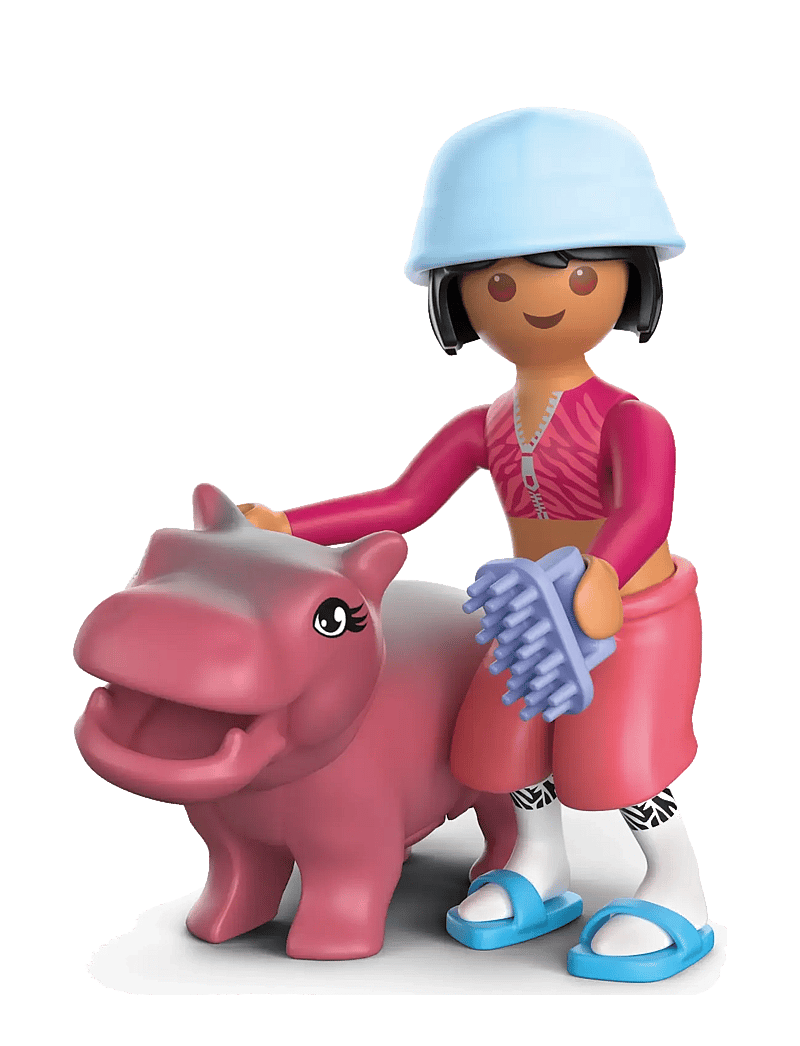 PLAYMOBIL - Animal bathing fun - playmobil animals & friends - multicolored - 2