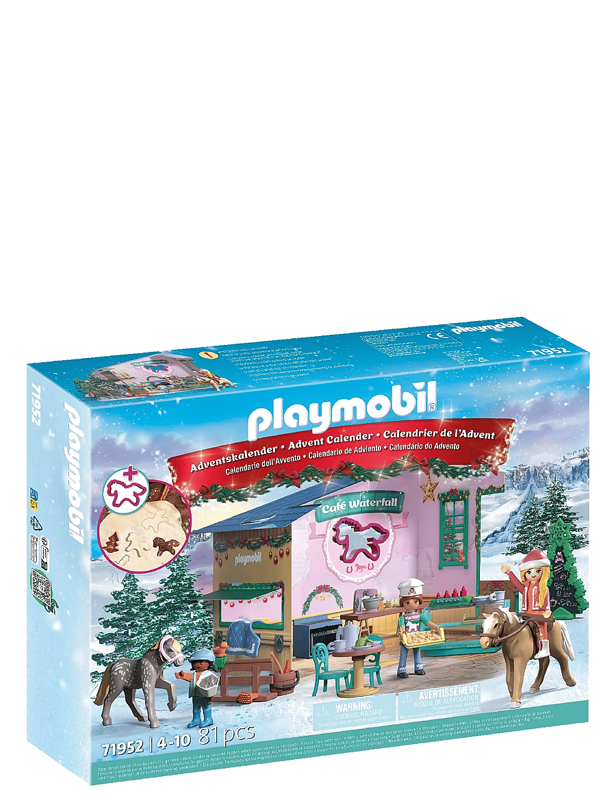 PLAYMOBIL - Advent Calendar - Baking at the Rider Café - multicolored - 0