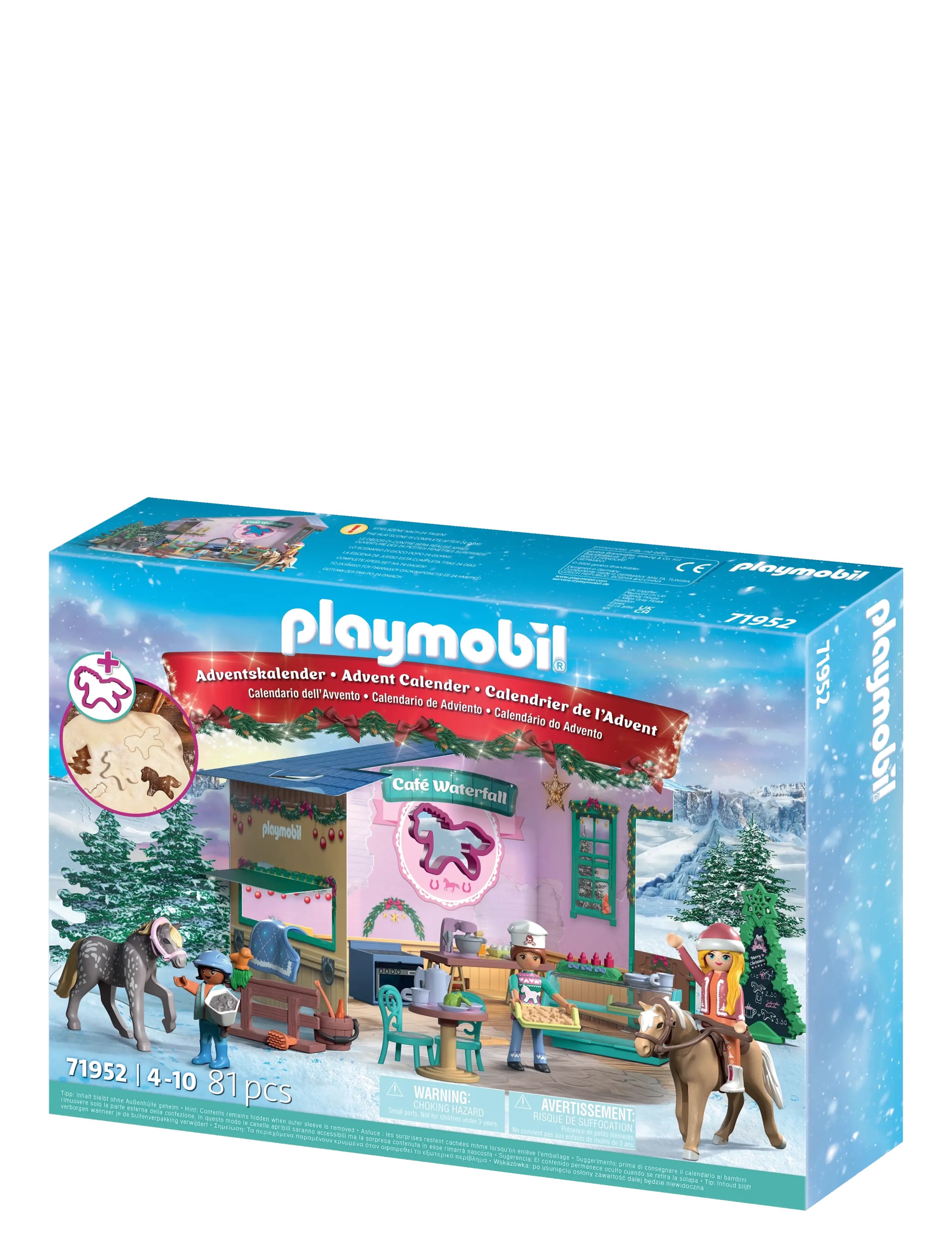 PLAYMOBIL - Advent Calendar - Baking at the Rider Café - multicolored - 2