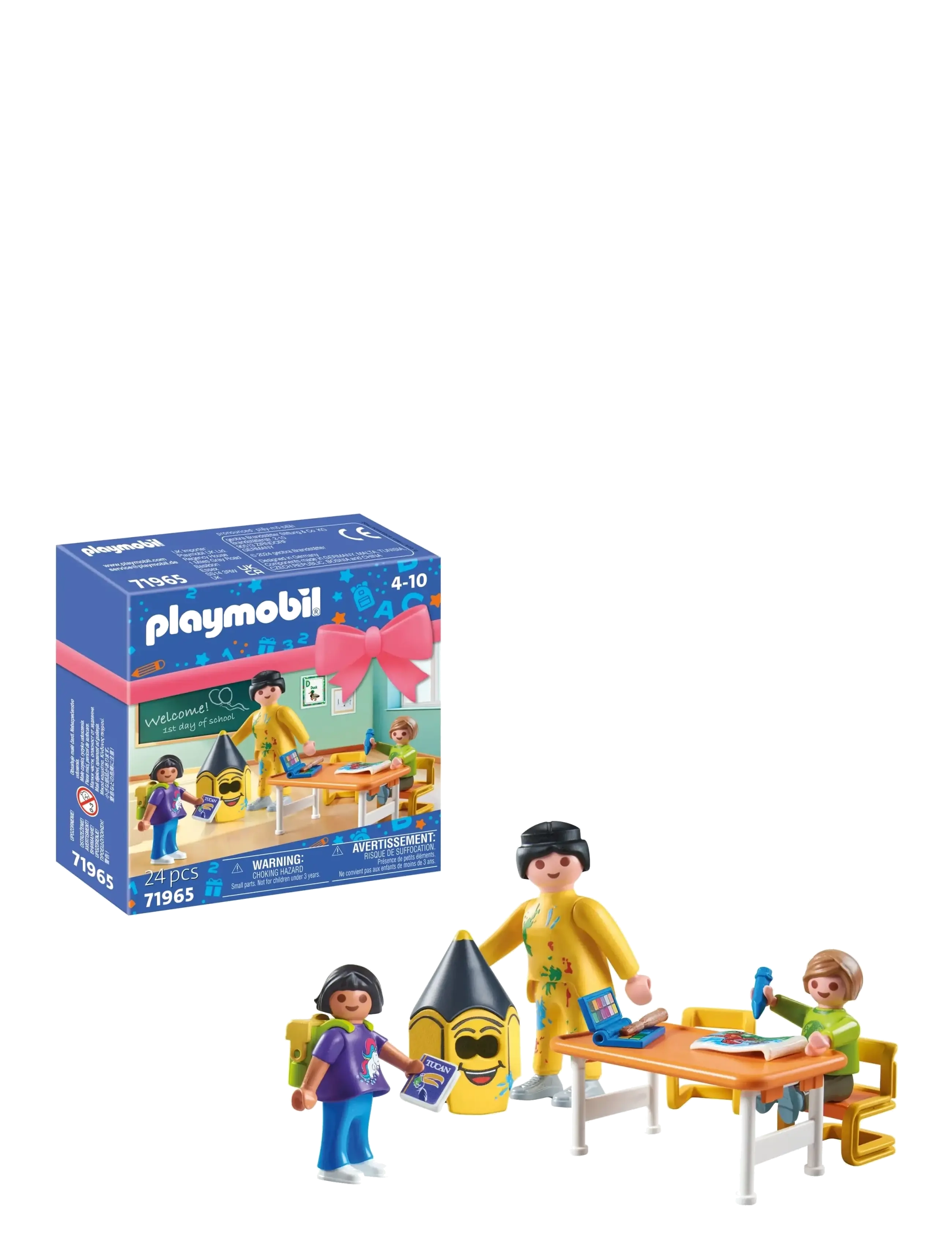 PLAYMOBIL First Day Of School Patterned - One Size - Kinder