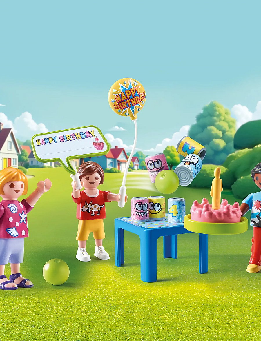 PLAYMOBIL - Children's Birthday Party - playmobil family fun - multicolored - 0