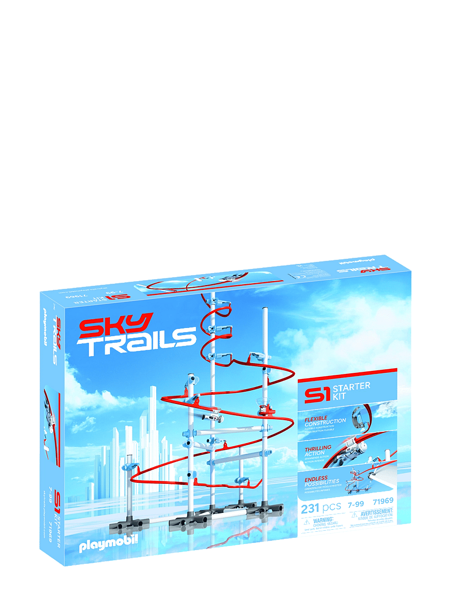 PLAYMOBIL - Sky Trails: Startpakke - bilbanor - multicolored - 1