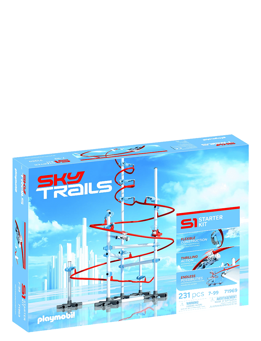 PLAYMOBIL - Sky Trails: Startpakke - bilbanor - multicolored - 4