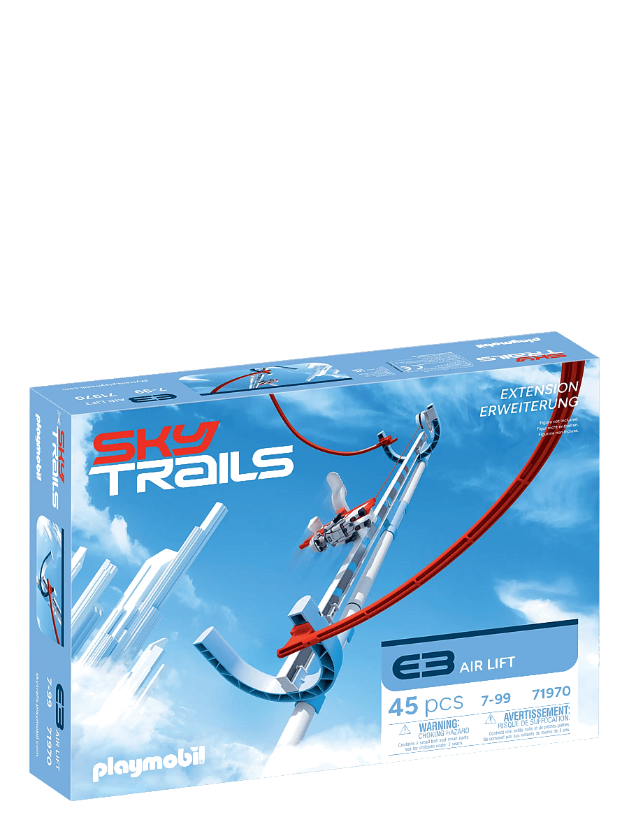 PLAYMOBIL - Sky Trails: Luftløft - bilbanor - multicolored - 1