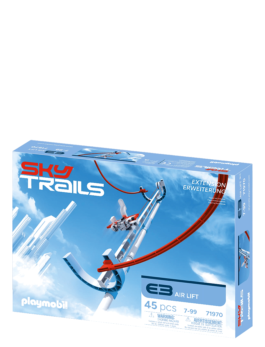 PLAYMOBIL - Sky Trails: Luftløft - bilbanor - multicolored - 5
