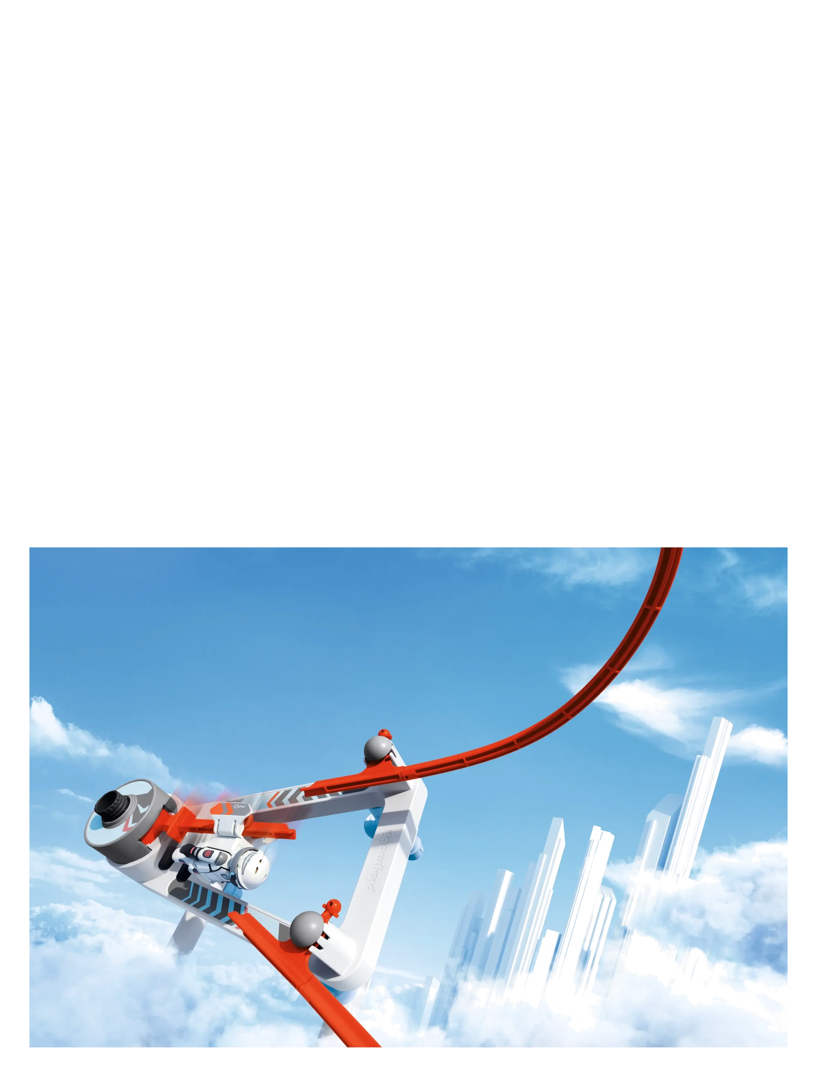 PLAYMOBIL Sky Trails: Flip-Skinne, One Size, Multi/patterned, Legetøjsbiler Og -Køretøjer > Racerbaner, Børn