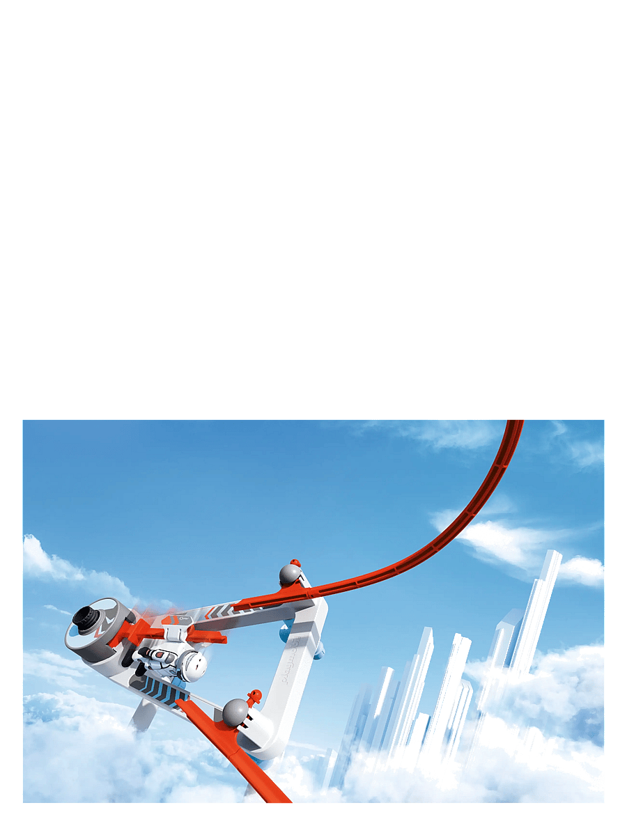 PLAYMOBIL - Sky Trails: Flip-skinne - bilbanor - multicolored - 0