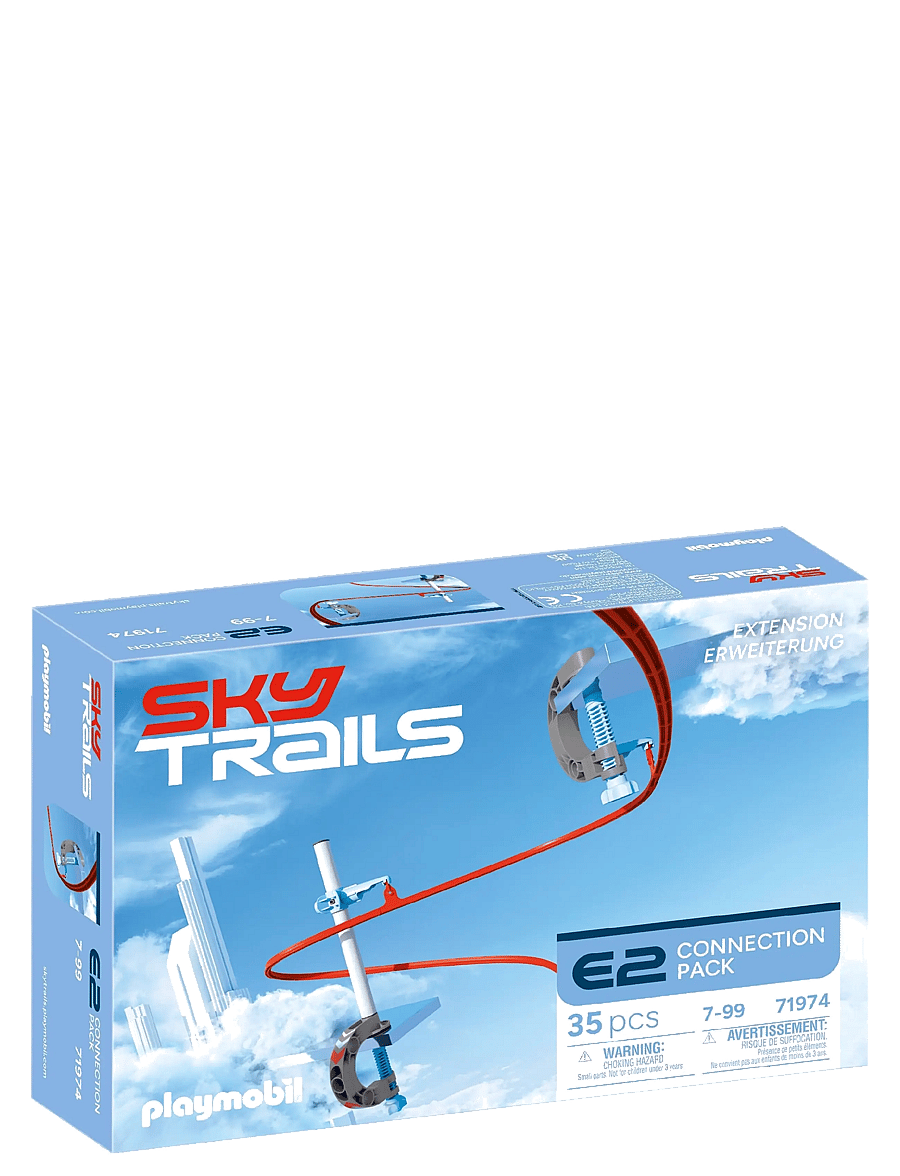 PLAYMOBIL - Sky Trails: Koblingspakke - bilbanor - multicolored - 2