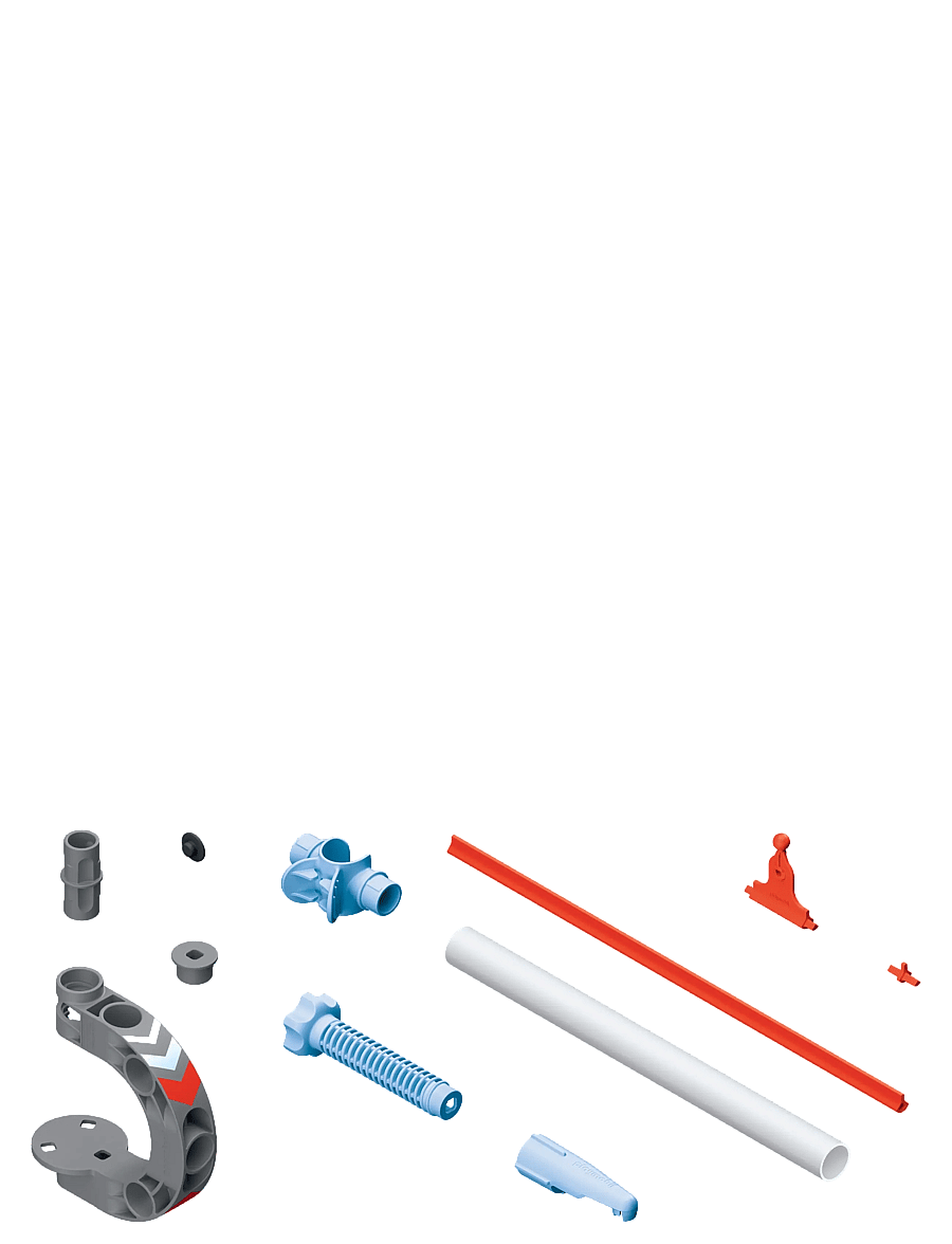 PLAYMOBIL - Sky Trails: Koblingspakke - bilbanor - multicolored - 3
