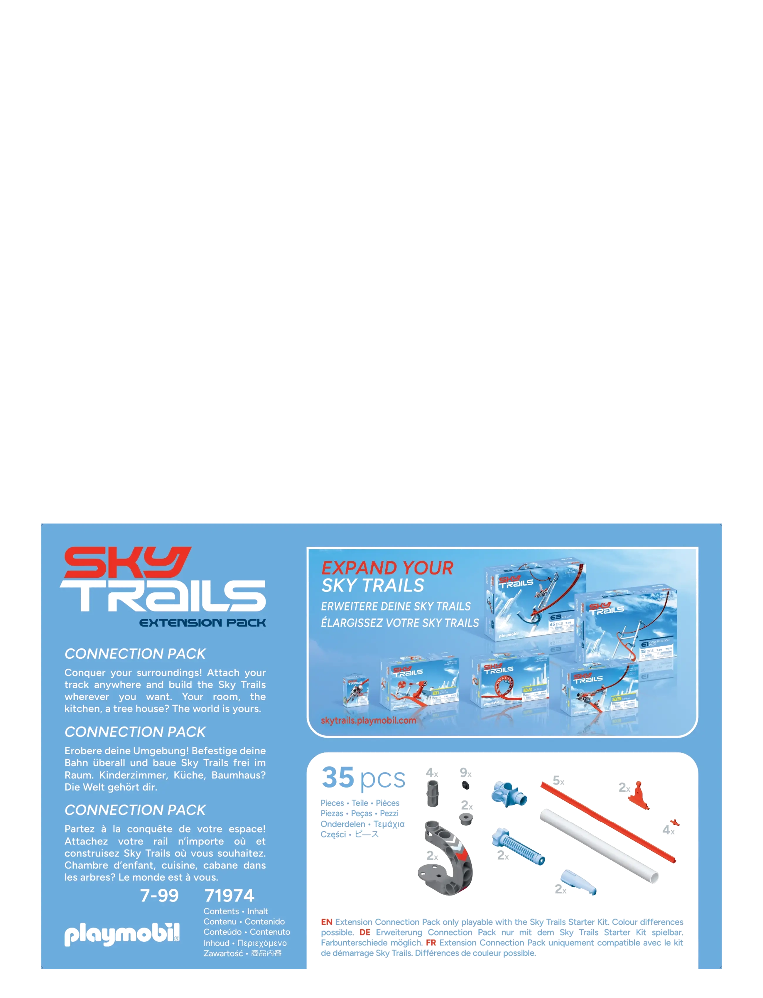 PLAYMOBIL - Sky Trails: Koblingspakke - multicolored - 4