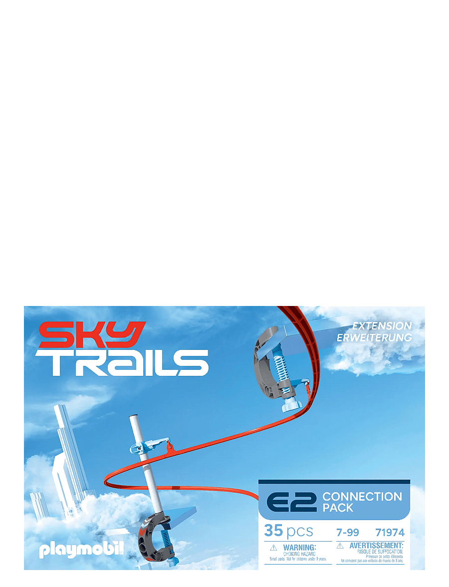 PLAYMOBIL - Sky Trails: Koblingspakke - bilbanor - multicolored - 5