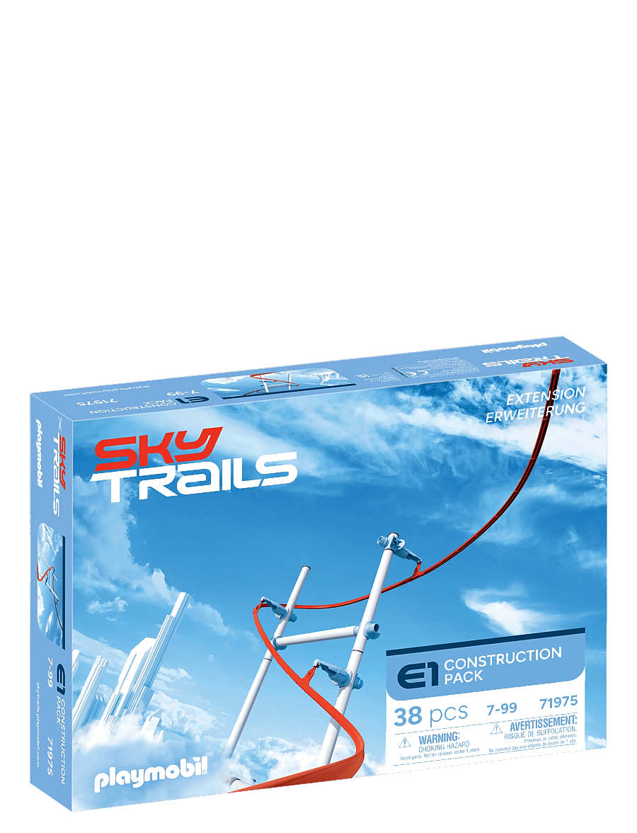 PLAYMOBIL - Sky Trails: Byggepakke - bilbanor - multicolored - 0