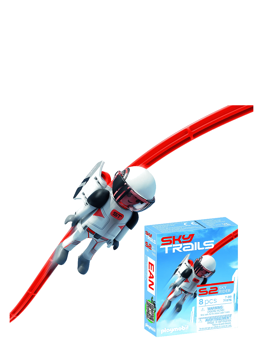 PLAYMOBIL - Sky Trails: Sky Rider figur - lekset - multicolored - 0