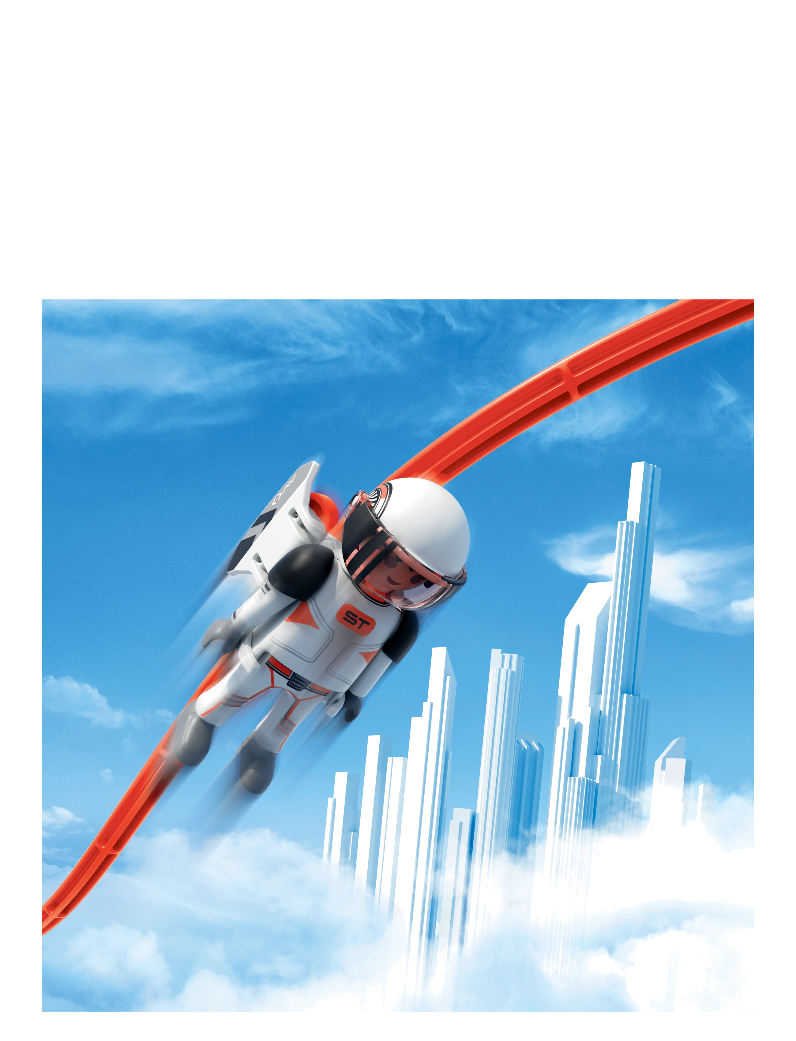 PLAYMOBIL - Sky Trails: Sky Rider figur - multicolored - 3