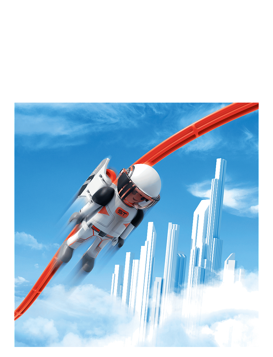 PLAYMOBIL - Sky Trails: Sky Rider figur - lekset - multicolored - 3