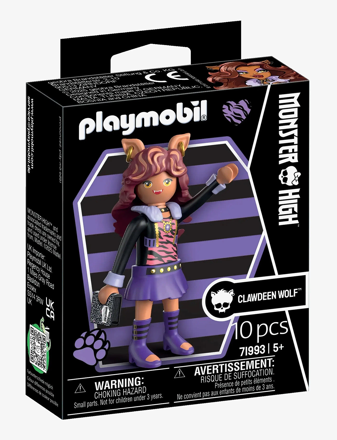 PLAYMOBIL - PLAYMOBIL x MonsterHigh Clawdeen Wolf™ - playmobil monsterhigh - multicolored - 0