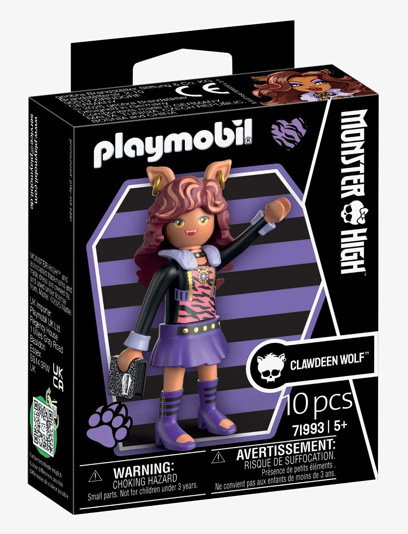 PLAYMOBIL - PLAYMOBIL x MonsterHigh Clawdeen Wolf™ - playmobil monsterhigh - multicolored - 3