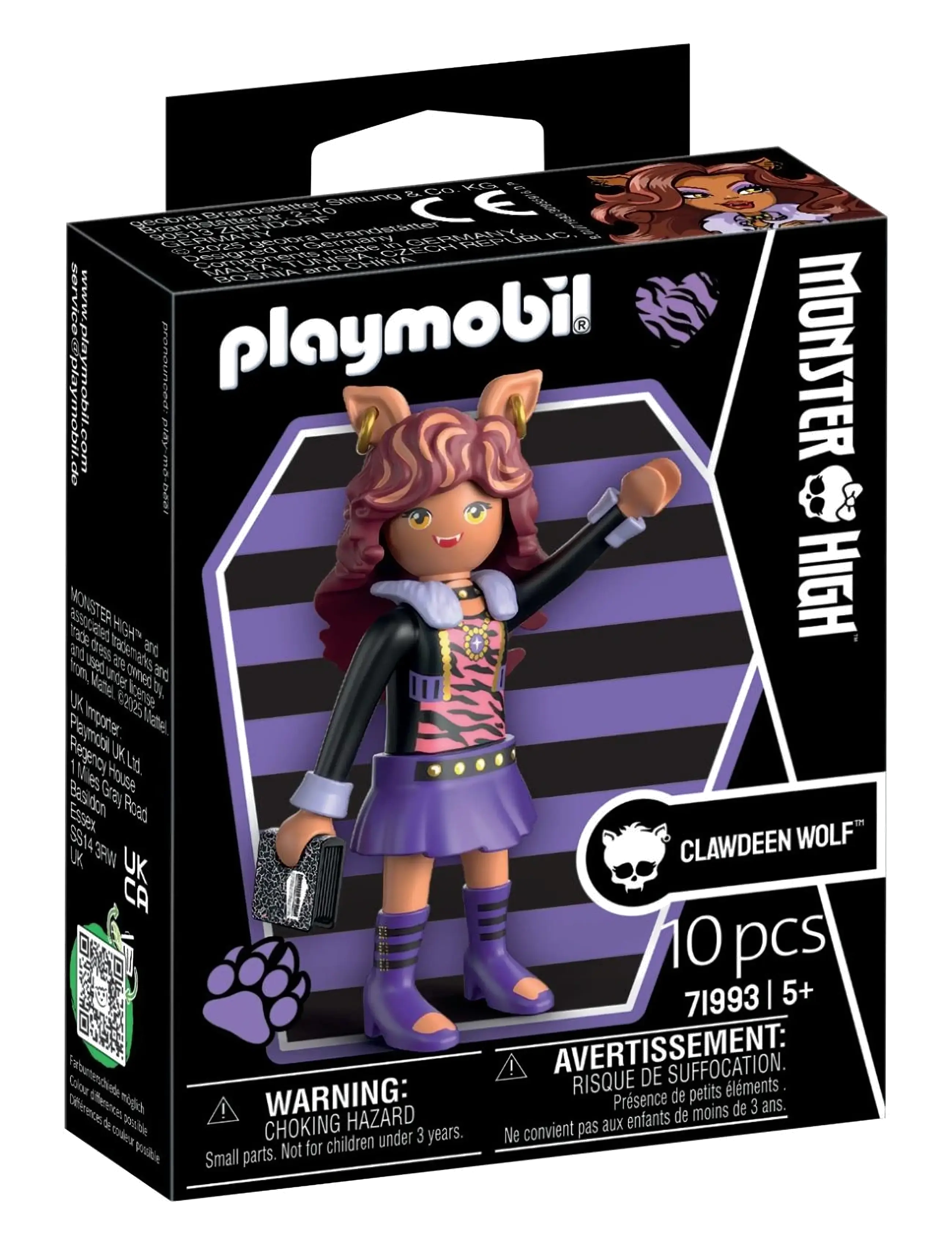 PLAYMOBIL - PLAYMOBIL x MonsterHigh Clawdeen Wolf™ - playmobil monsterhigh - multicolored - 3
