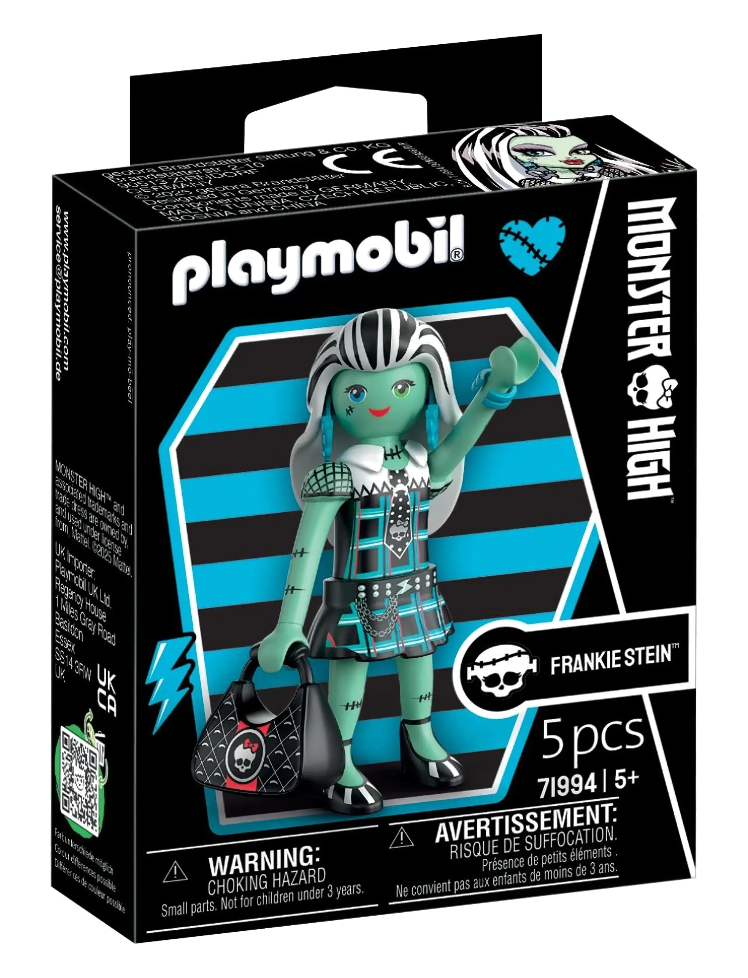 PLAYMOBIL - Monster High Frankie Stein - playmobil monsterhigh - multicolored - 3
