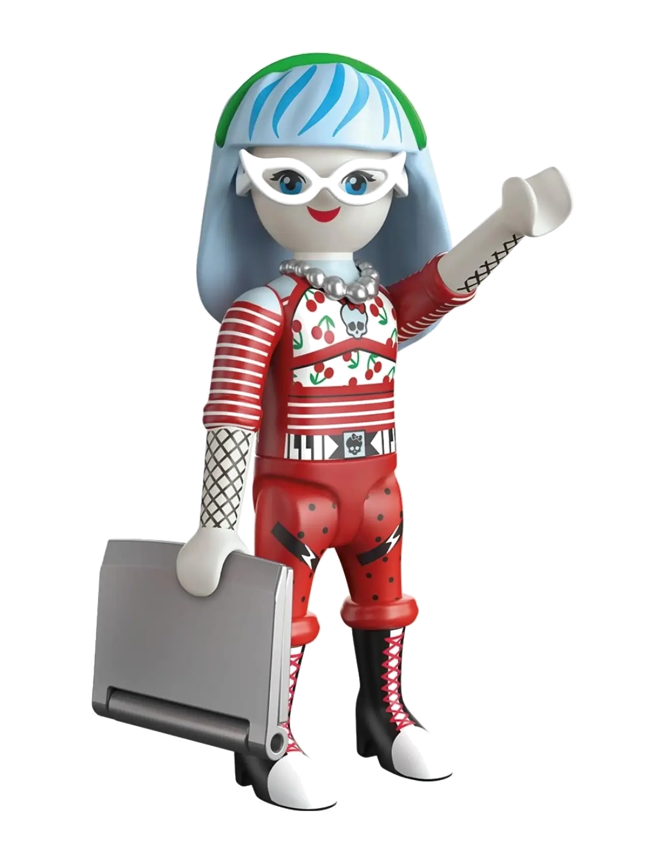 PLAYMOBIL Monster High Ghoulia Yelps Figur Rot - One Size - Kinder
