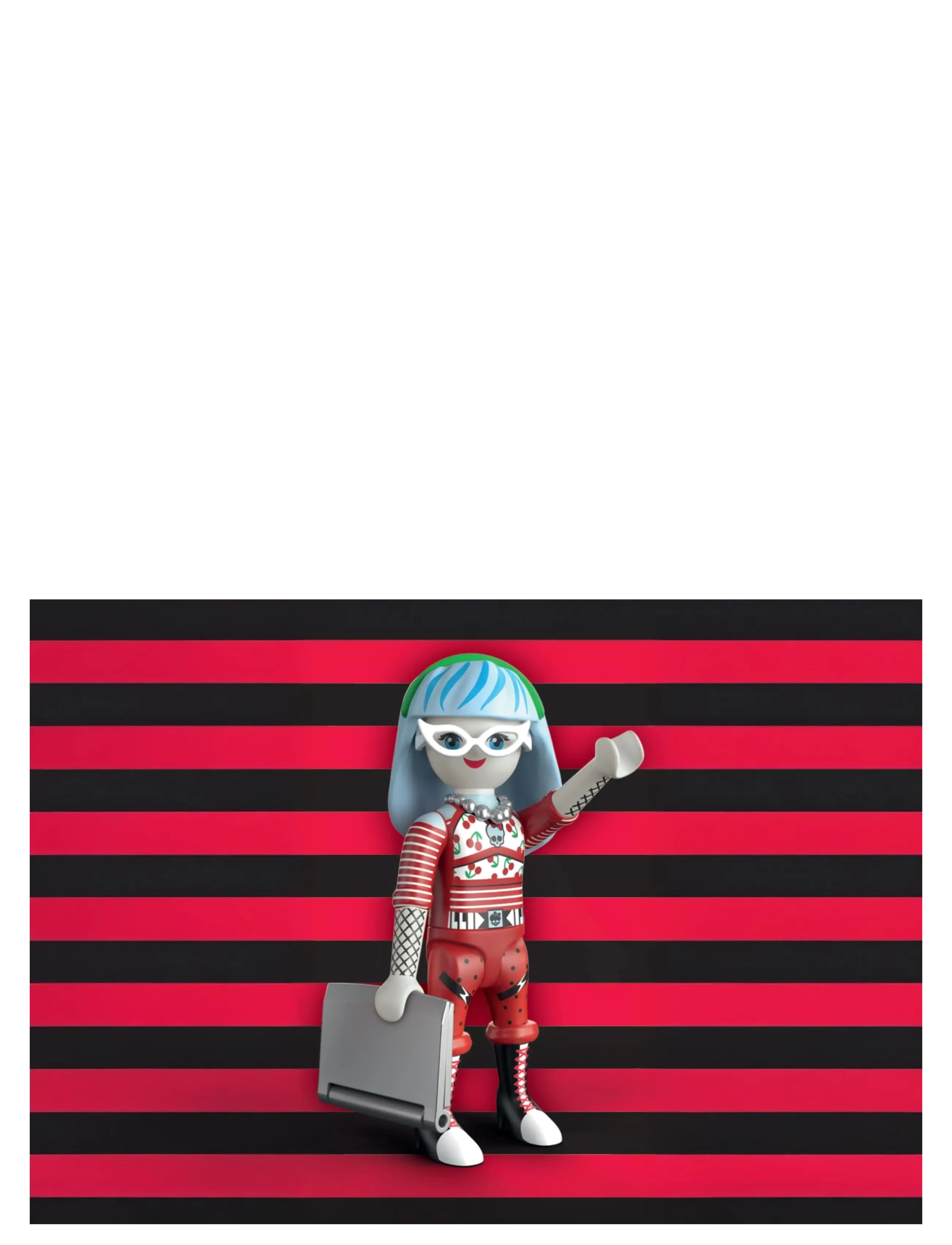 PLAYMOBIL - Monster High Ghoulia Yelps - playmobil monsterhigh - multicolored - 2