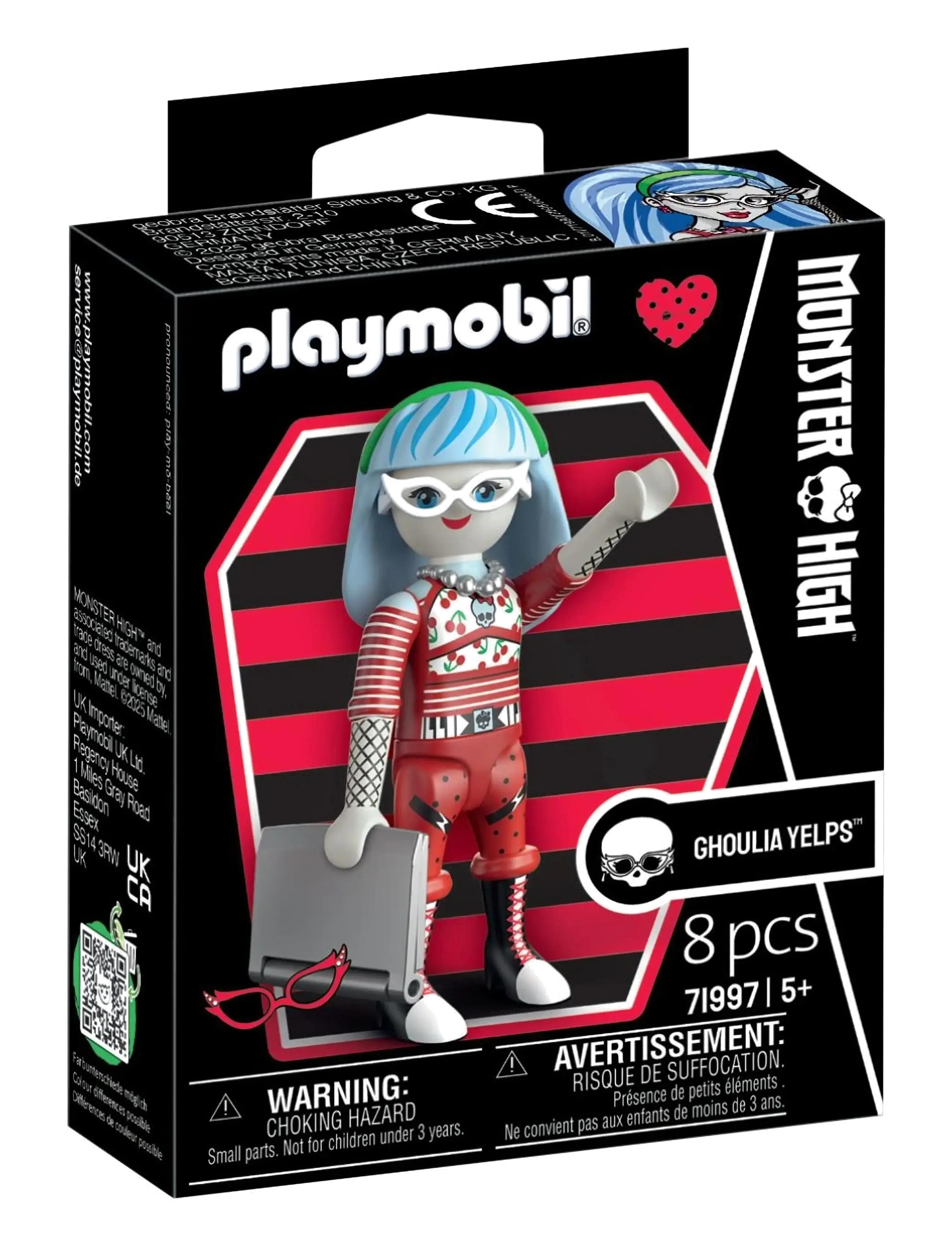 PLAYMOBIL - Monster High Ghoulia Yelps - playmobil monsterhigh - multicolored - 3