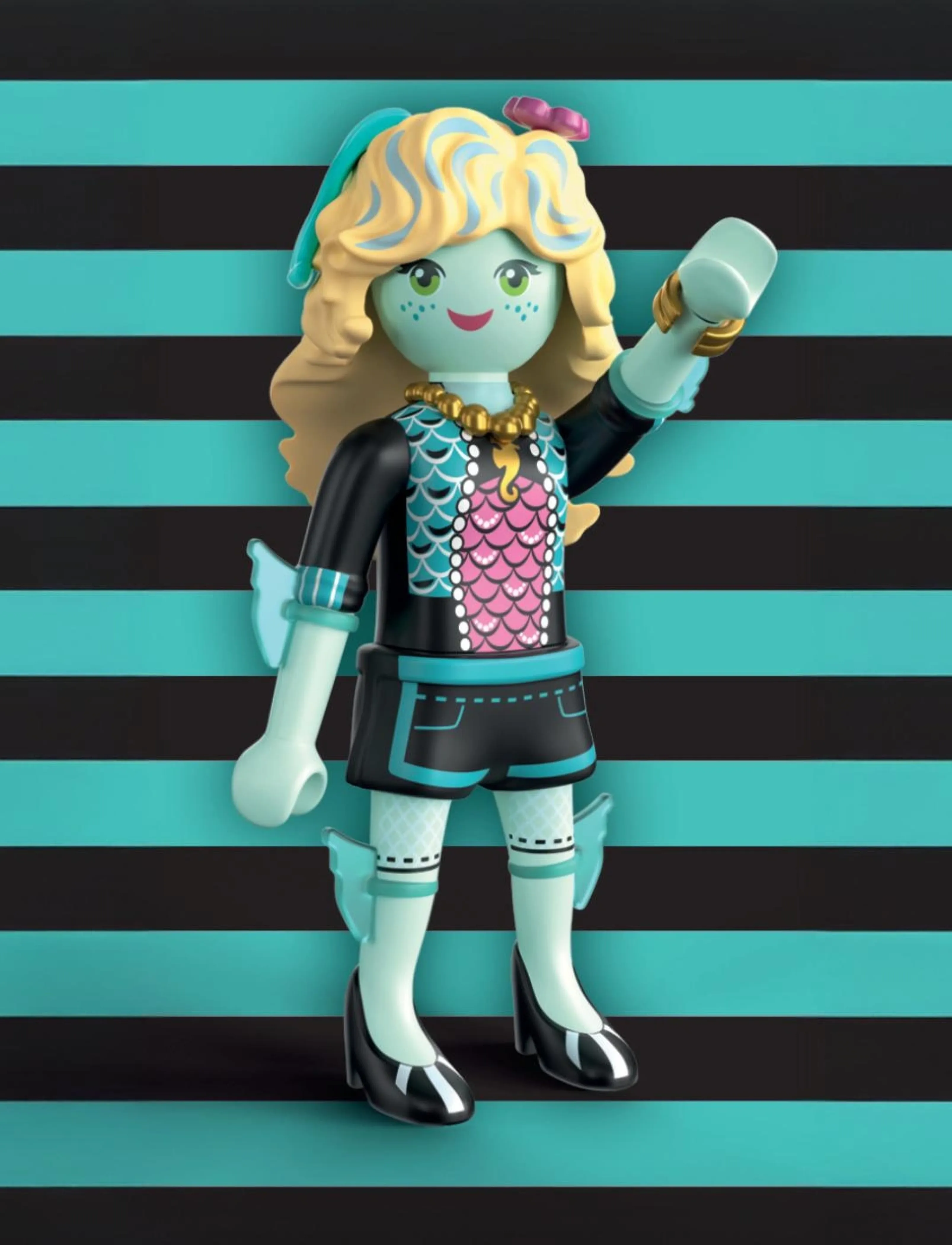 PLAYMOBIL Monster High Lagoona Blue Figur, Børn, Dolls, Multi/mønstret, Str: ONE SIZE